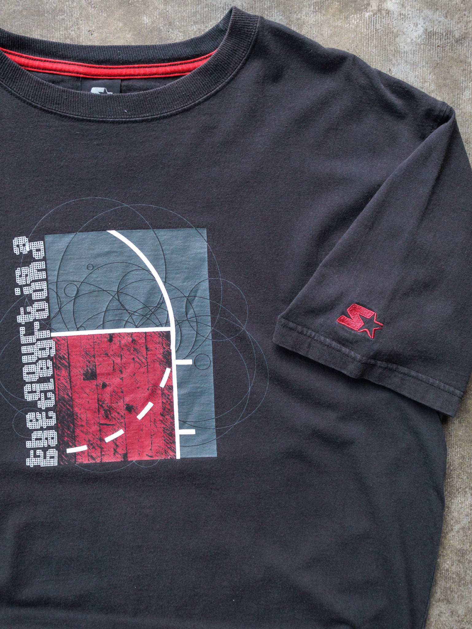 Vintage 00s Starter The Court is a Battleground Basketball Tee (XL)