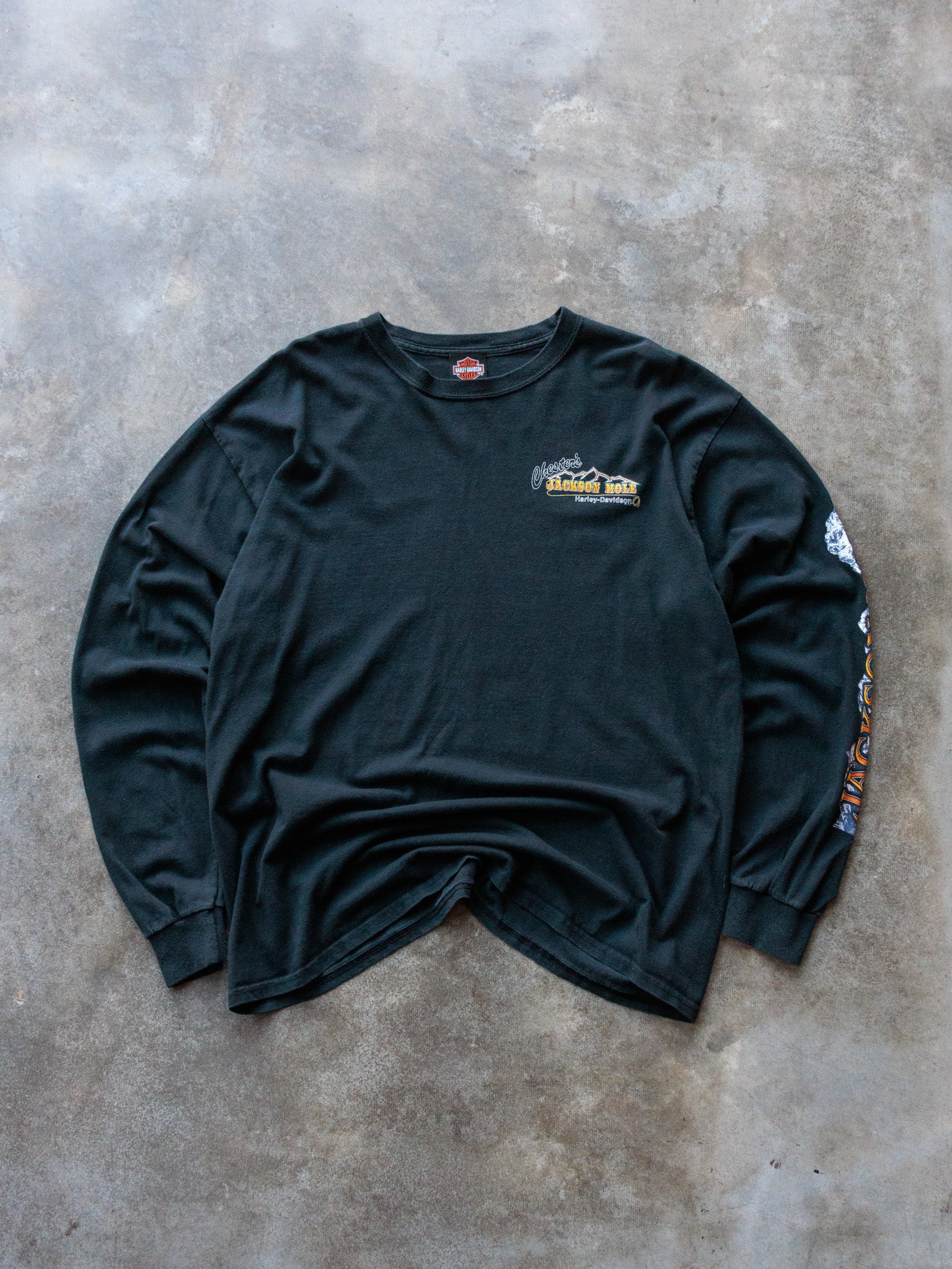 Black Harley-Davidson Jackson Wyoming Long Sleeve (XL)