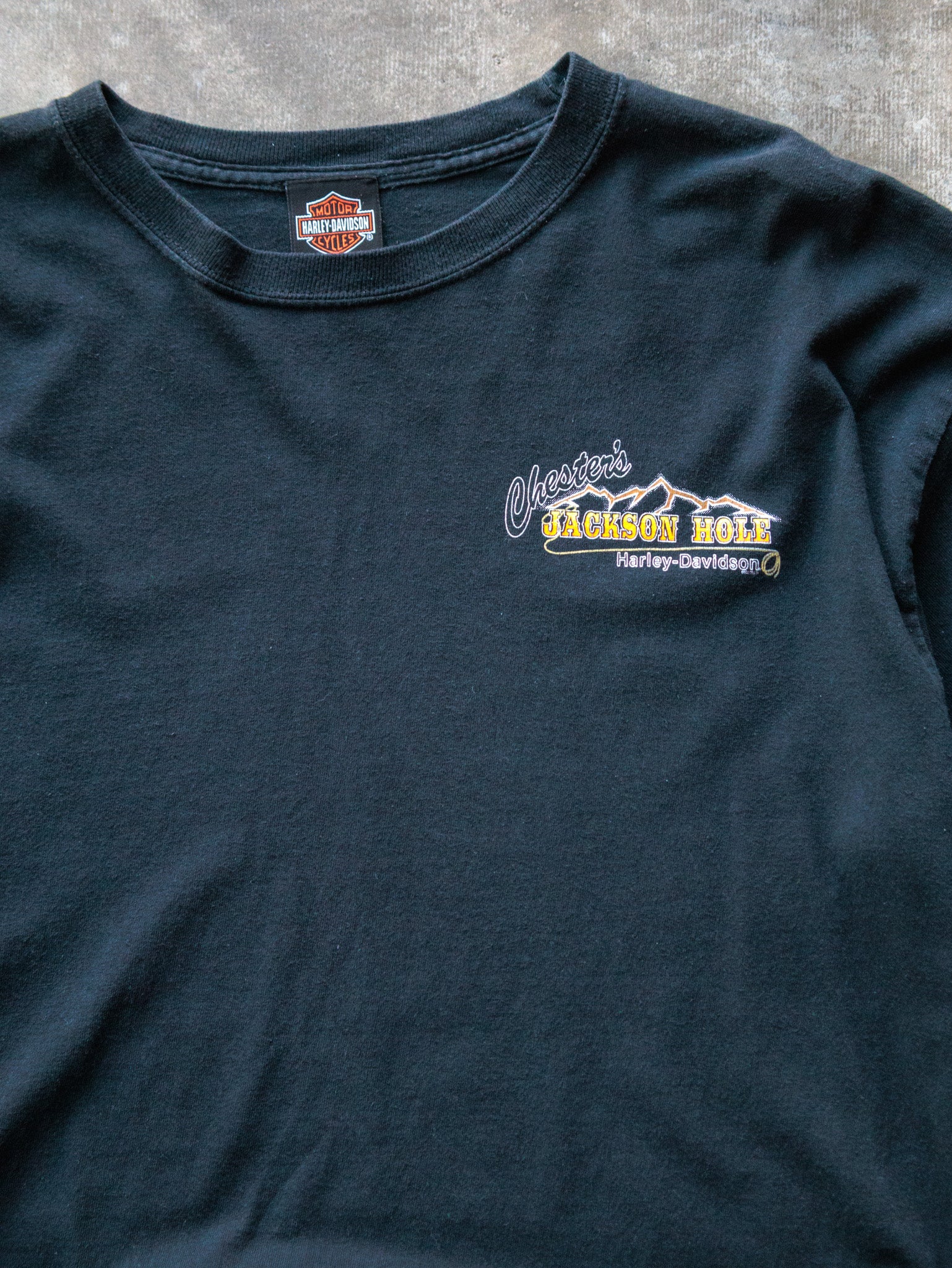 Black Harley-Davidson Jackson Wyoming Long Sleeve (XL)