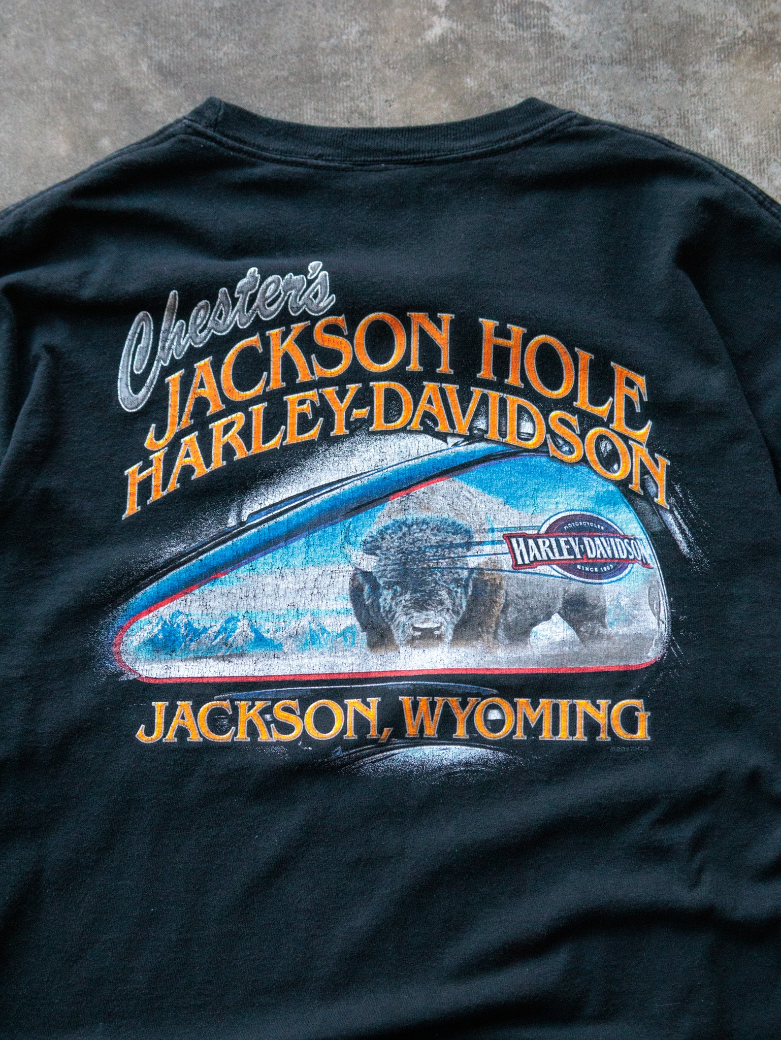 Black Harley-Davidson Jackson Wyoming Long Sleeve (XL)