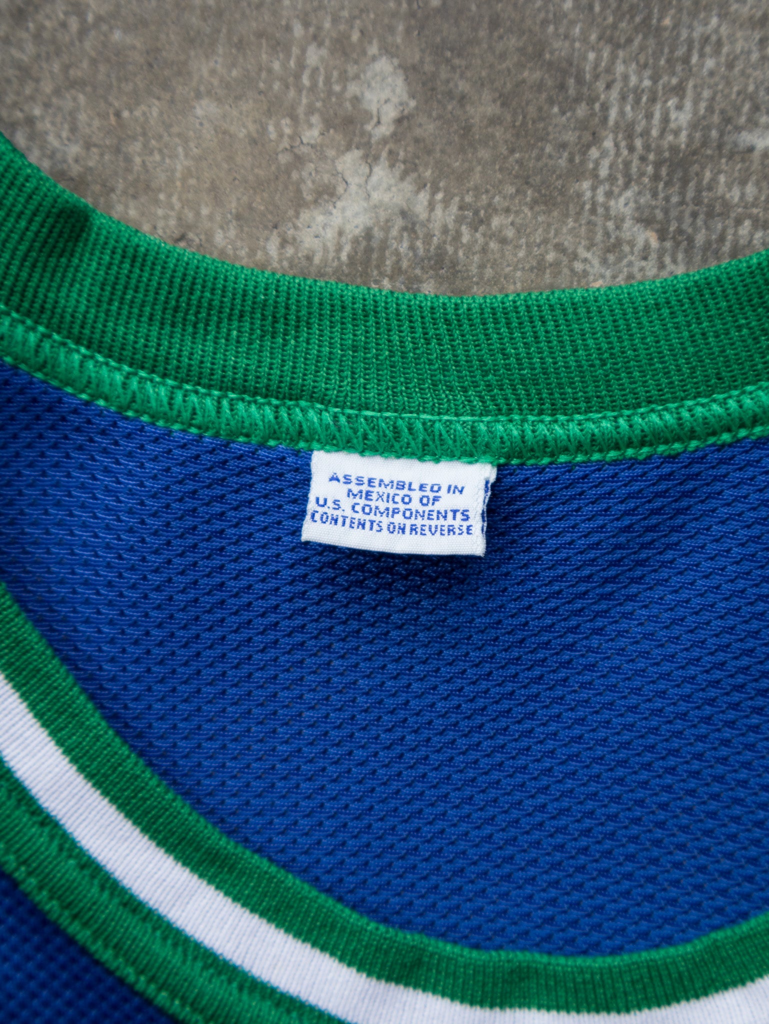 Vintage 90s Blue Champion Kidd Dallas Mavericks NBA Jersey (S)