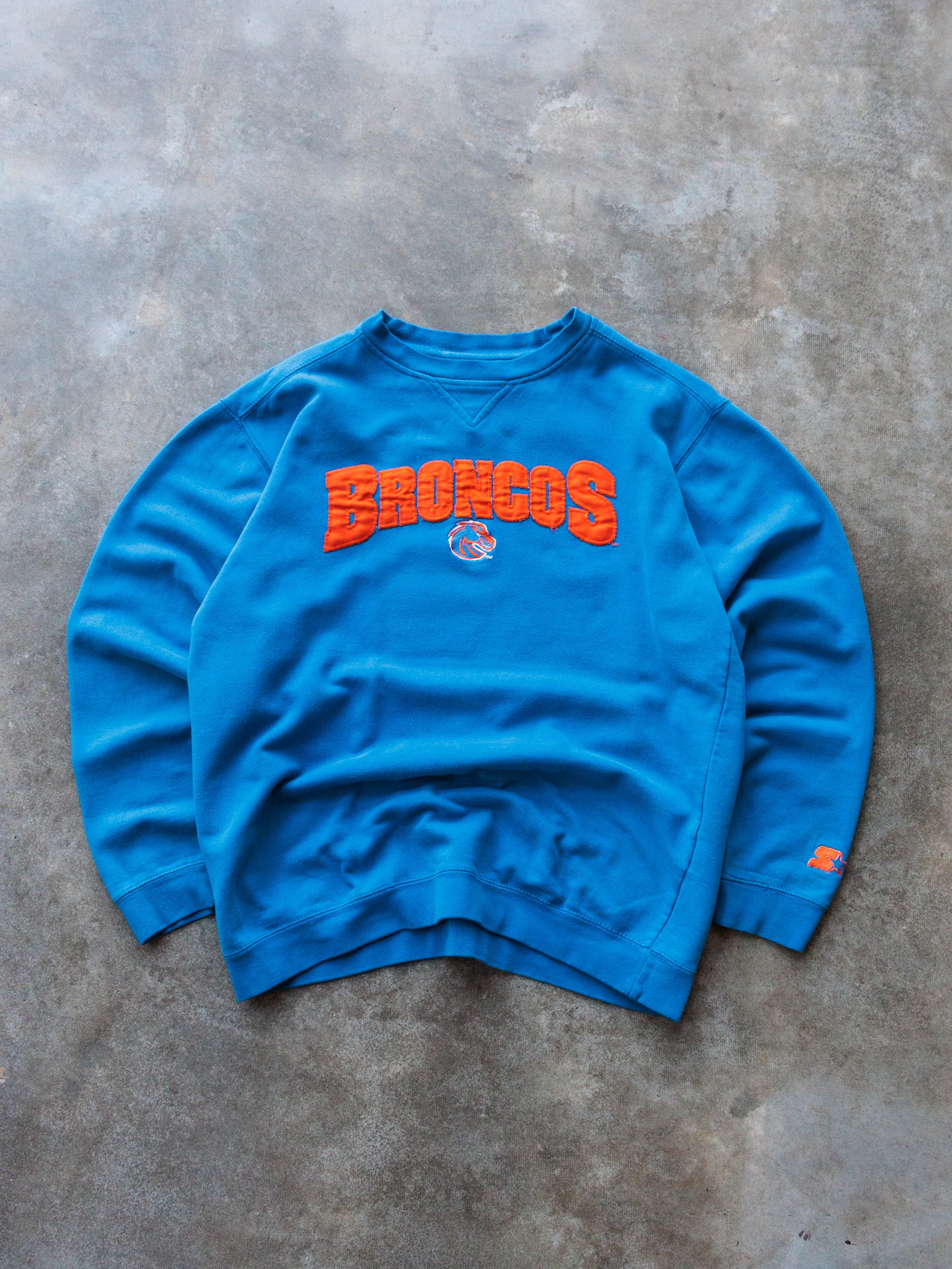Vintage 00s Blue Starter Denver Broncos Sweatshirt (M)