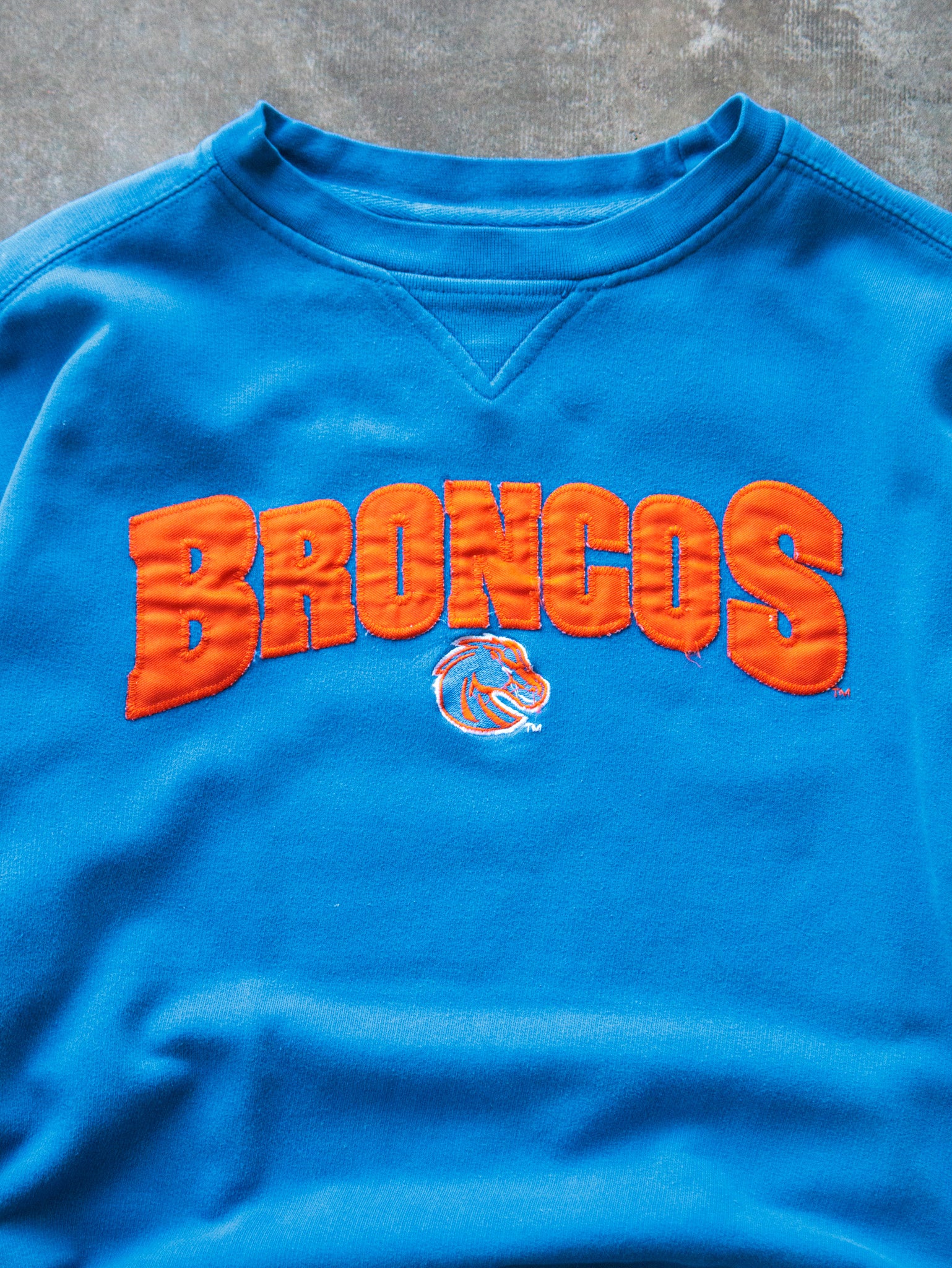 Vintage 00s Blue Starter Denver Broncos Sweatshirt (M)