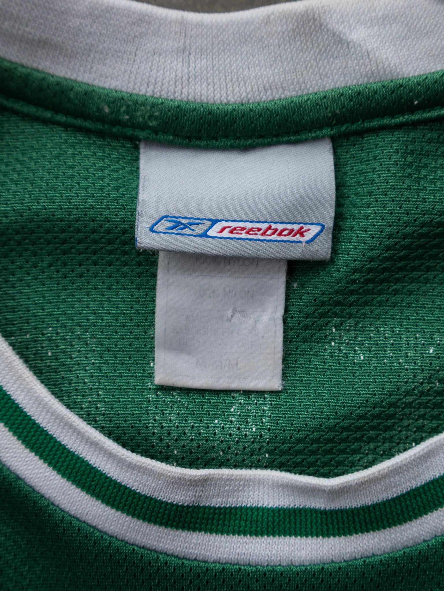 Vintage 00s Green Reebok Pierce Boston Celtics NBA Jersey (M)