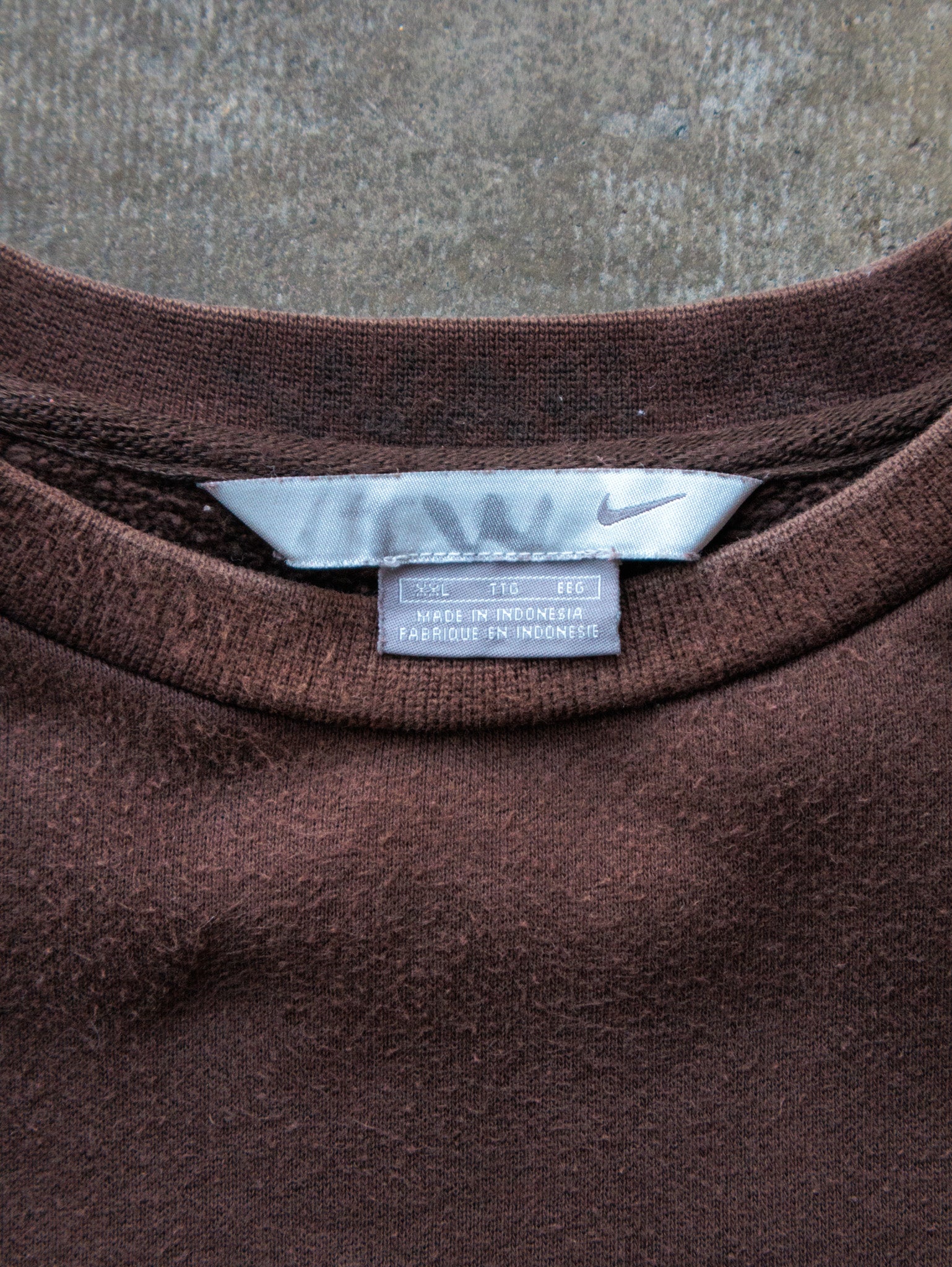 Vintage 00s Brown Nike Sweatshirt (2XL)