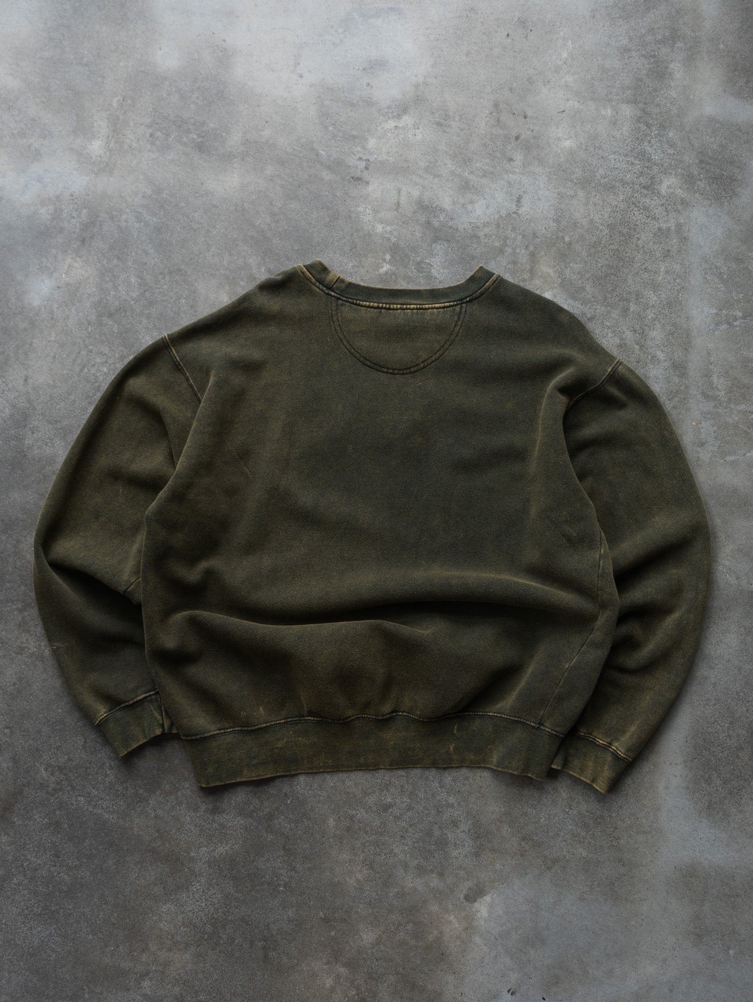 Vintage Starter Green Acid Wash Ohio State University Sweatshirt (L)