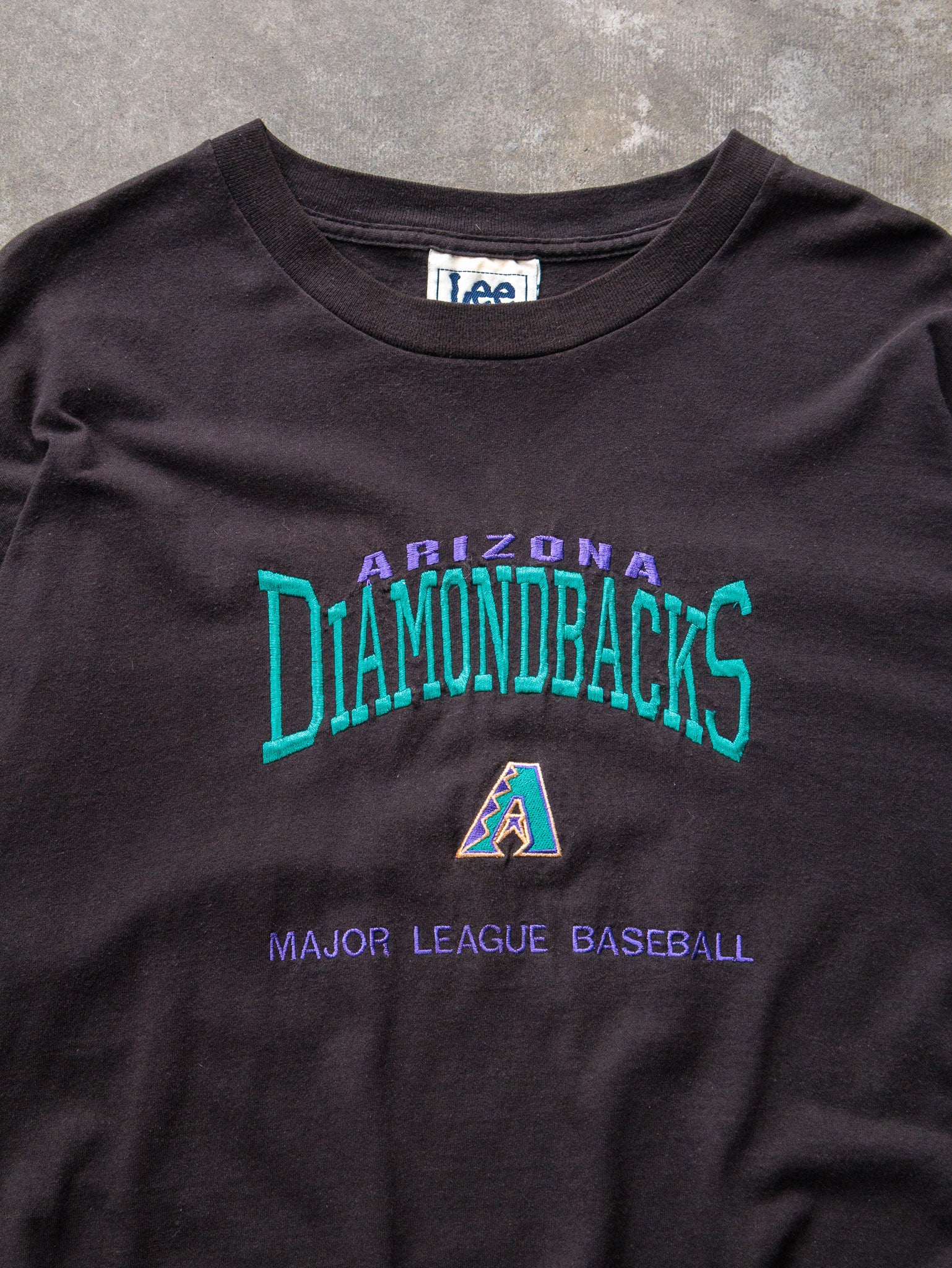 Vintage 90s Black Arizona Diamondbacks Tee (XL)