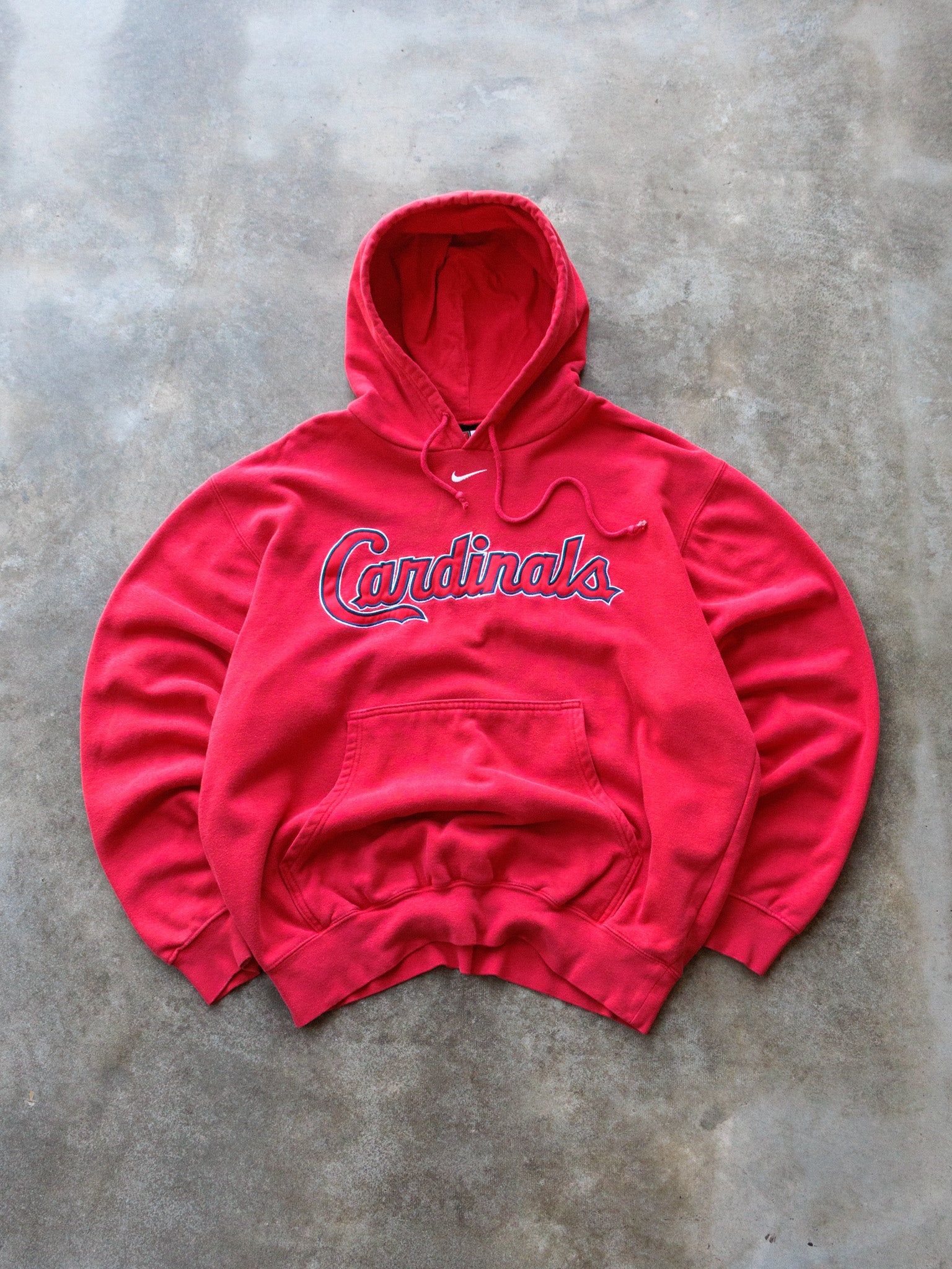 Vintage 00s Red Nike St. Louis Cardinals Hoodie (M)