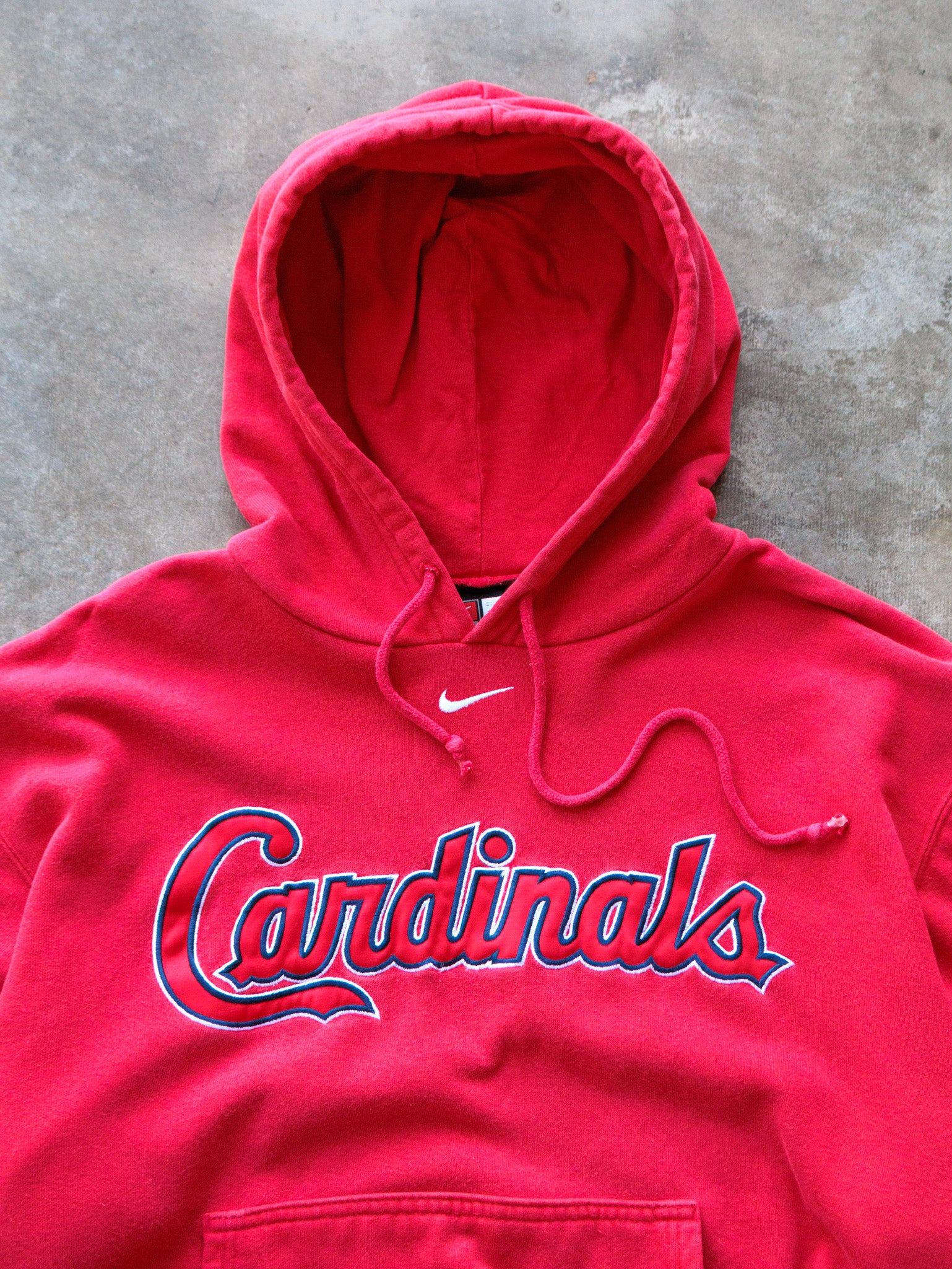 Vintage 00s Red Nike St. Louis Cardinals Hoodie (M)