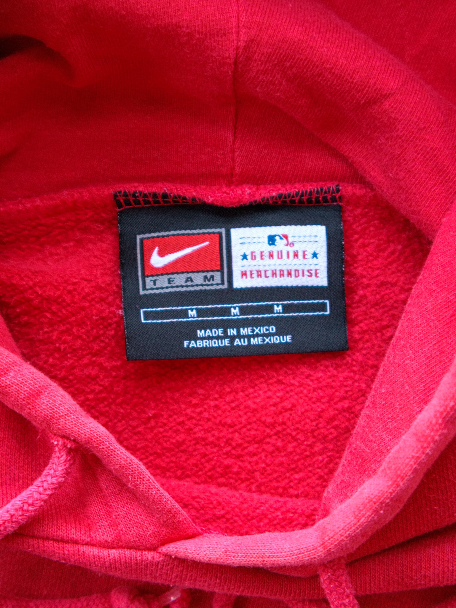 Vintage 00s Red Nike St. Louis Cardinals Hoodie (M)
