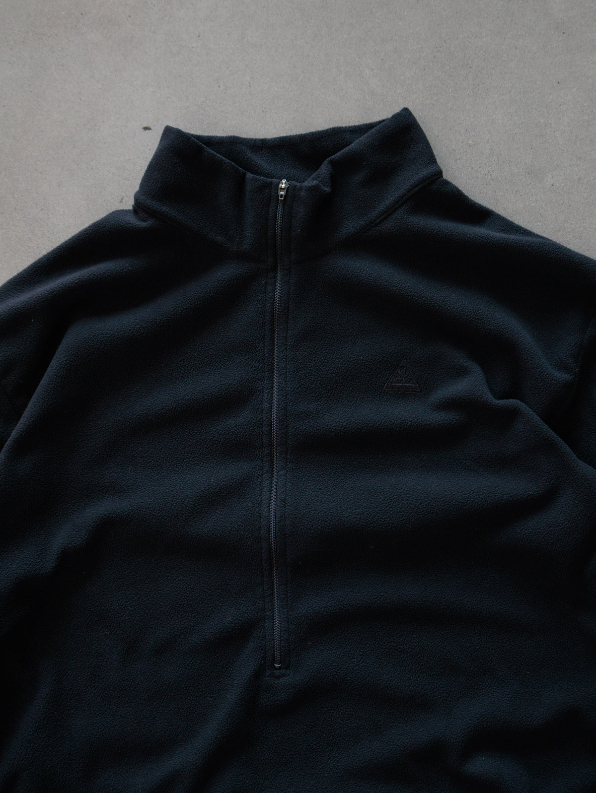 Vintage 90s Black Nike ACG Fleece Quarter Zip (XL)