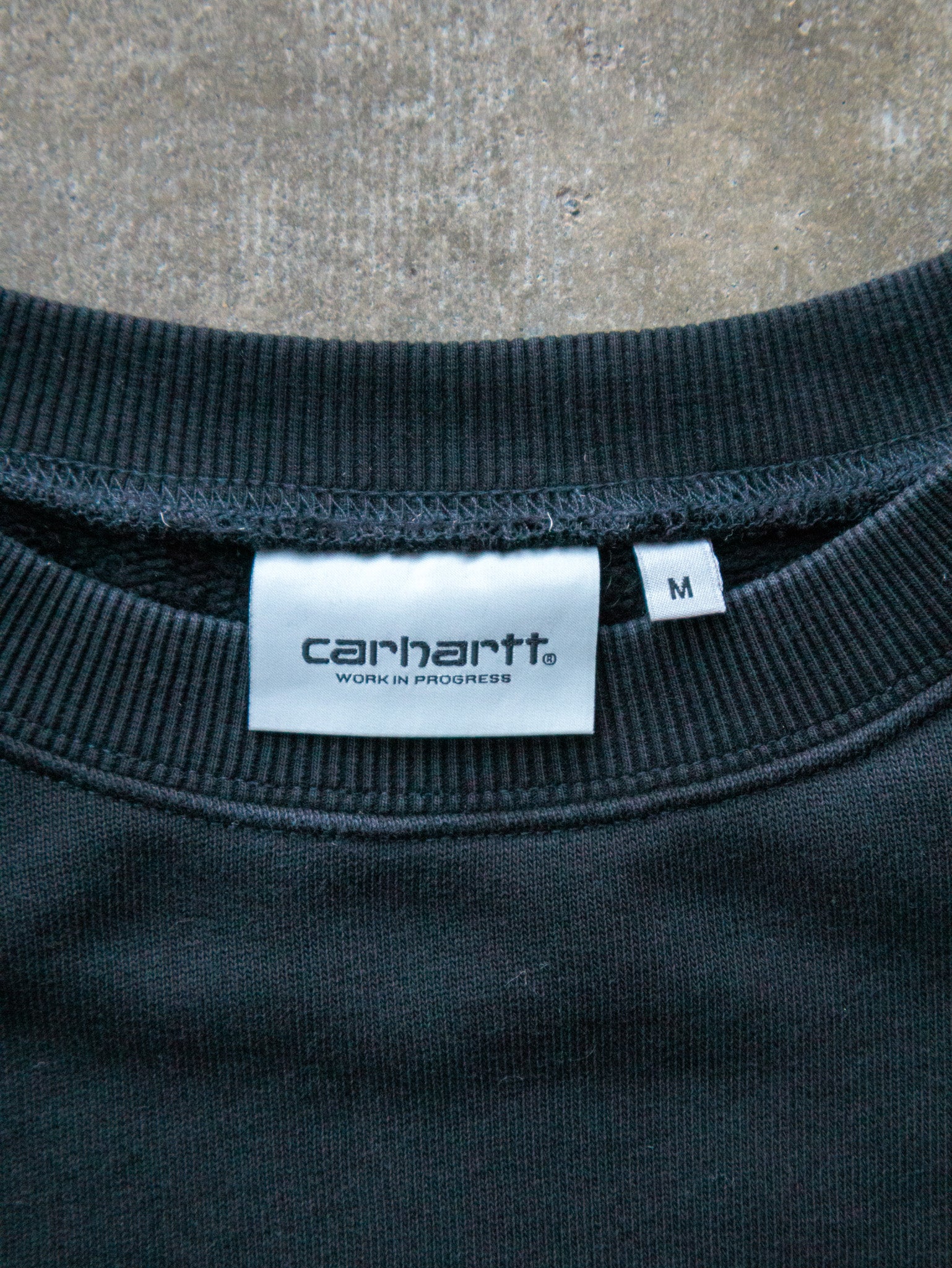 Vintage Black Carhartt Sweatshirt (M)