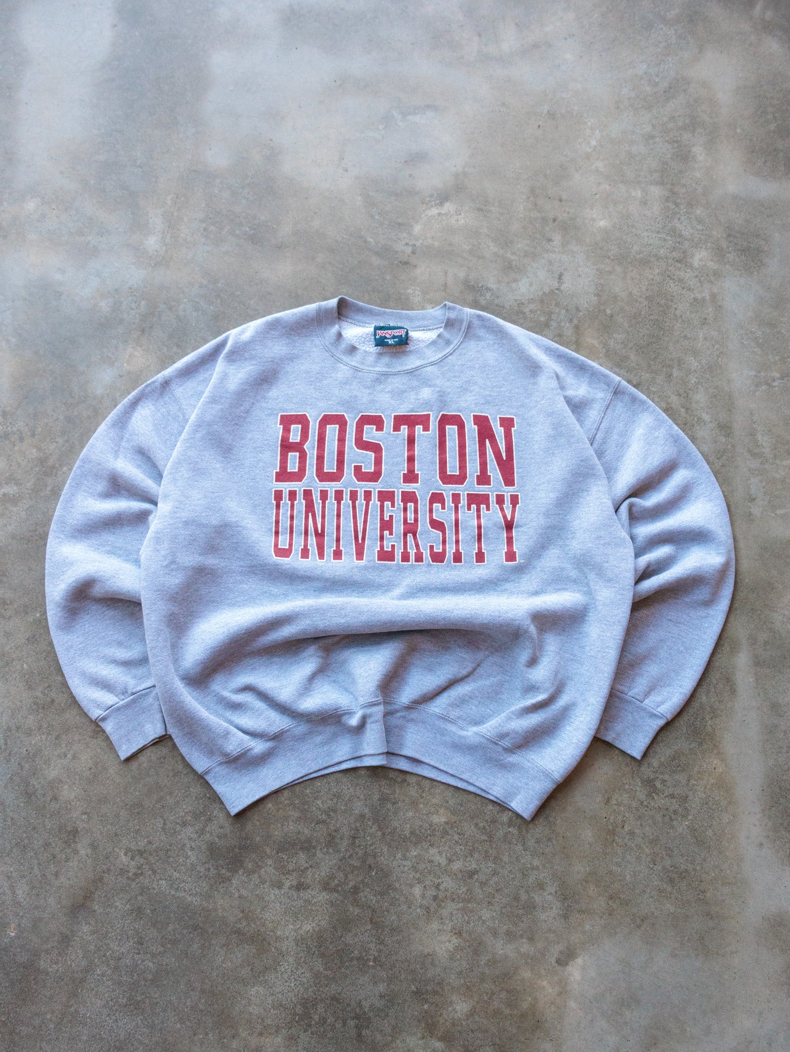 Vintage 90s JanSport Boston University Sweatshirt (XL)