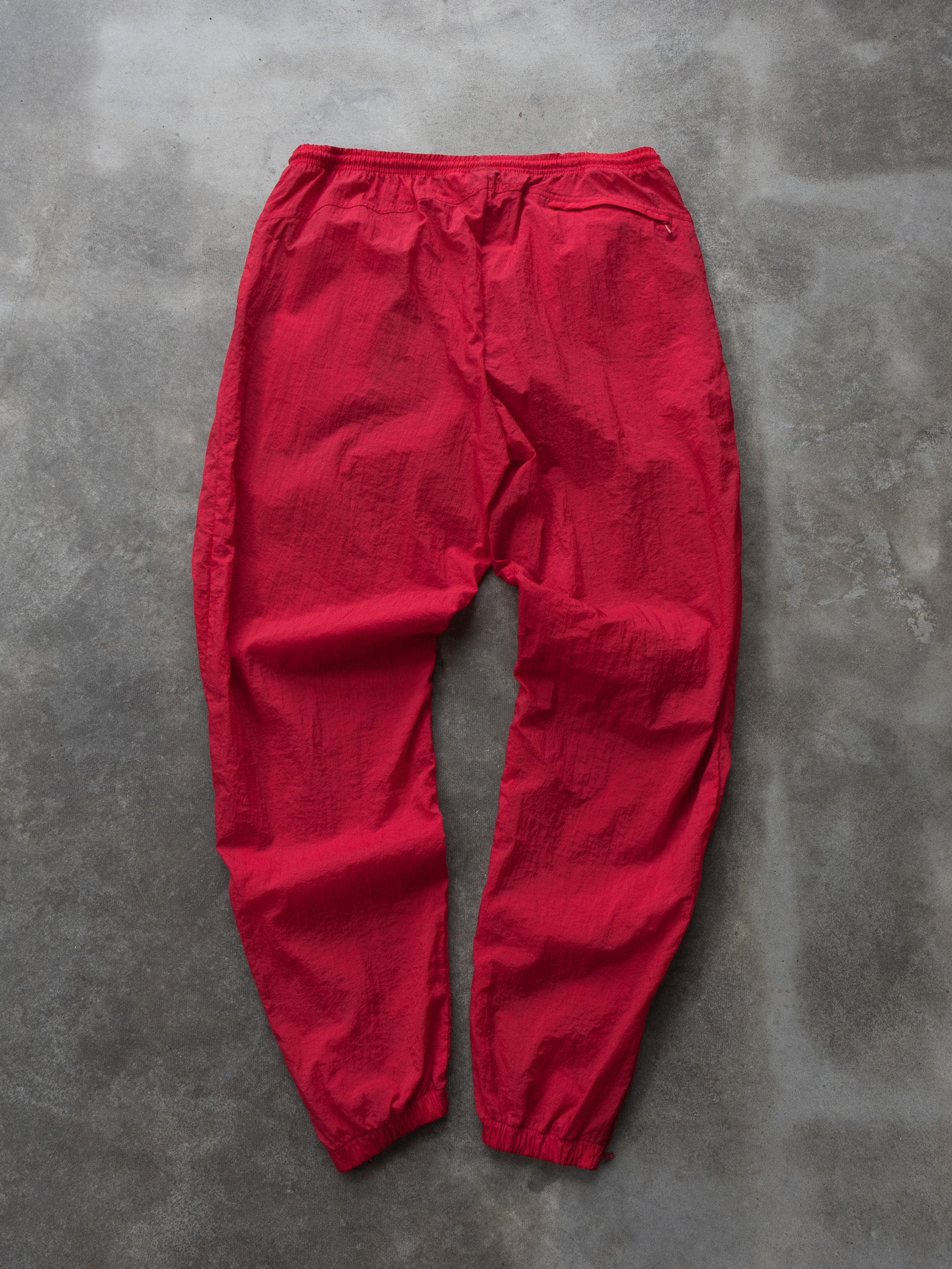 Vintage Red Nike Track Pants (L)