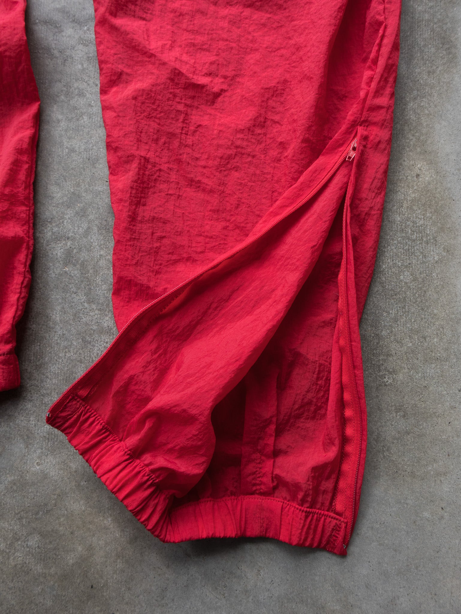 Vintage Red Nike Track Pants (L)