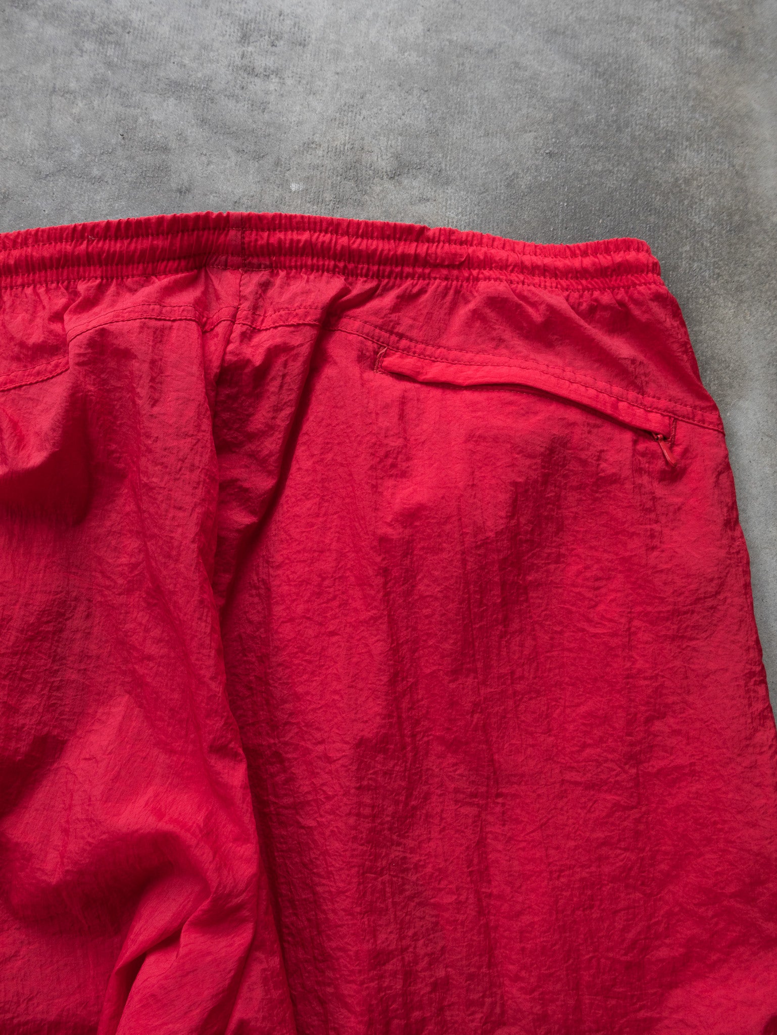 Vintage Red Nike Track Pants (L)