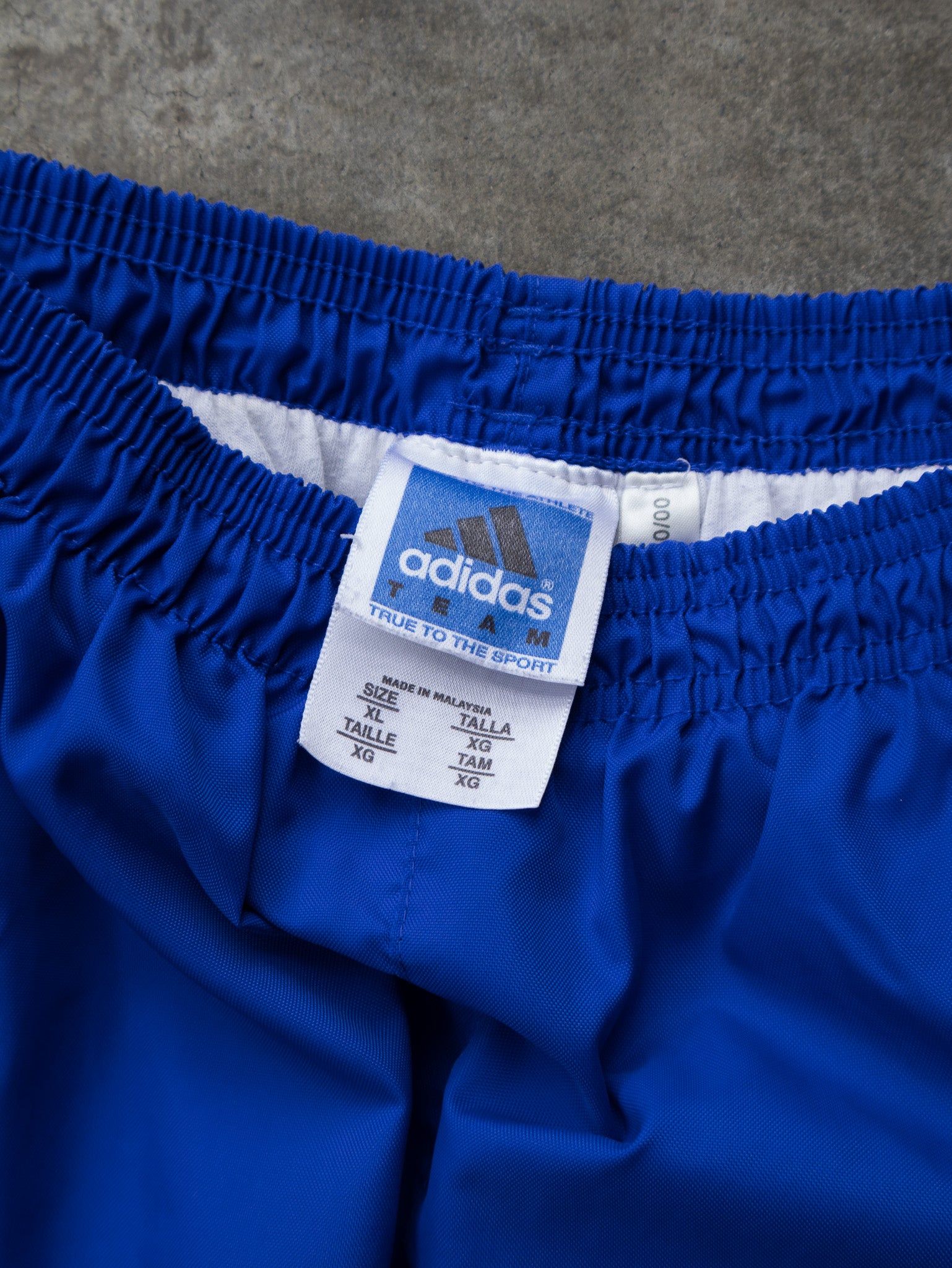 Vintage Blue Adidas Track Pants (XL)