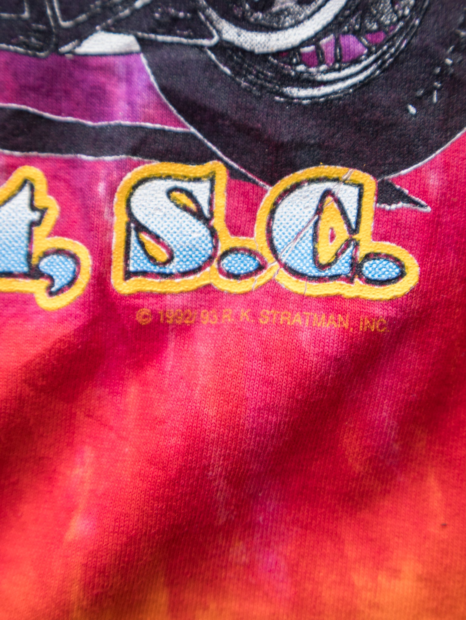 Vintage 1992 Tie-Dye Harley-Davidson Murrells Inlet Tank (L)