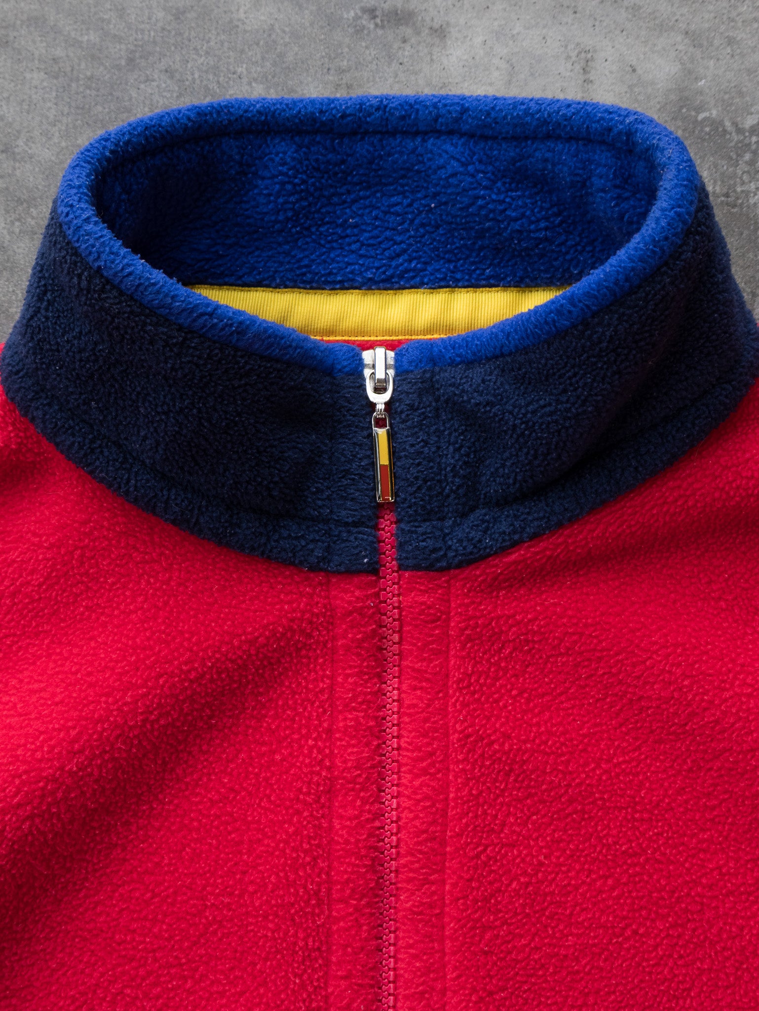 Vintage Red Tommy Hilfiger Fleece (M)