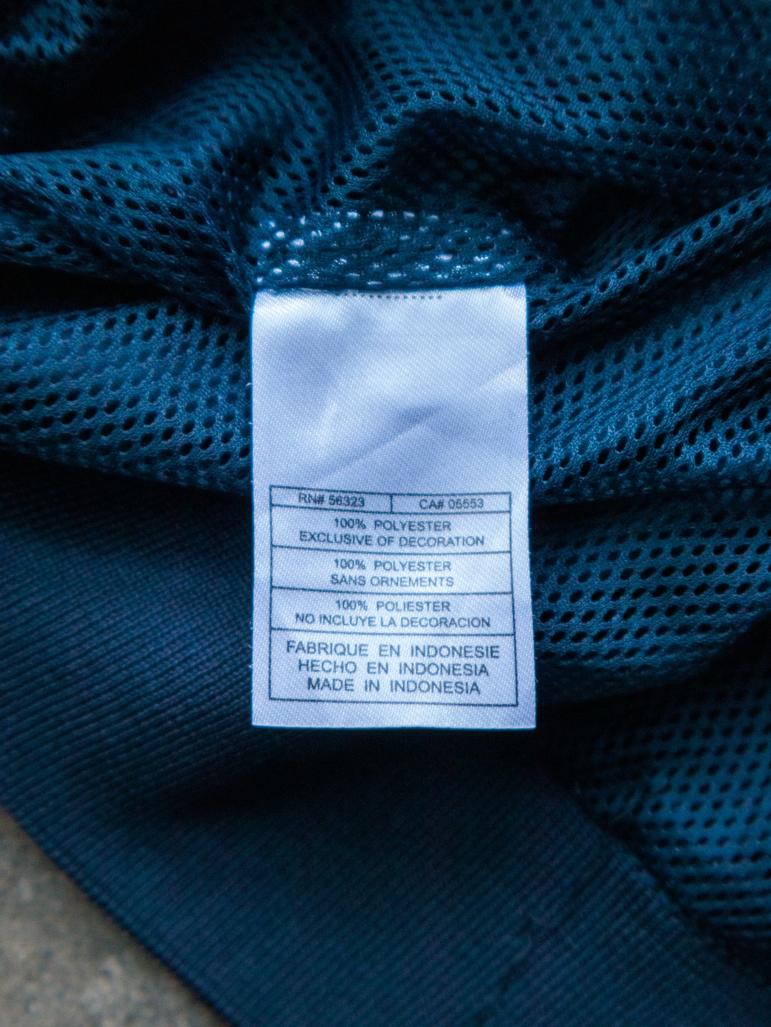 Vintage 00s Navy Nike BYU Windbreaker Jacket (M)