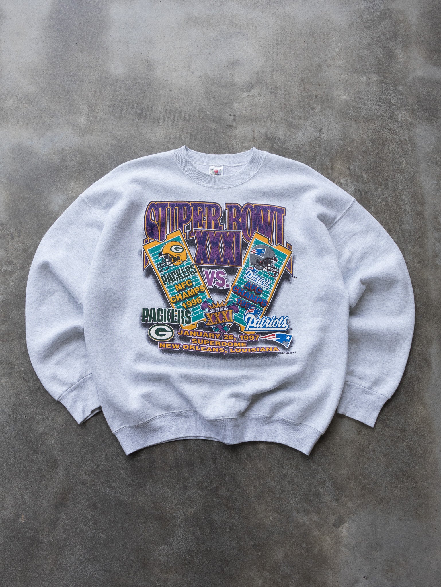 Vintage 1997 Super Bowl Sweatshirt (XL)