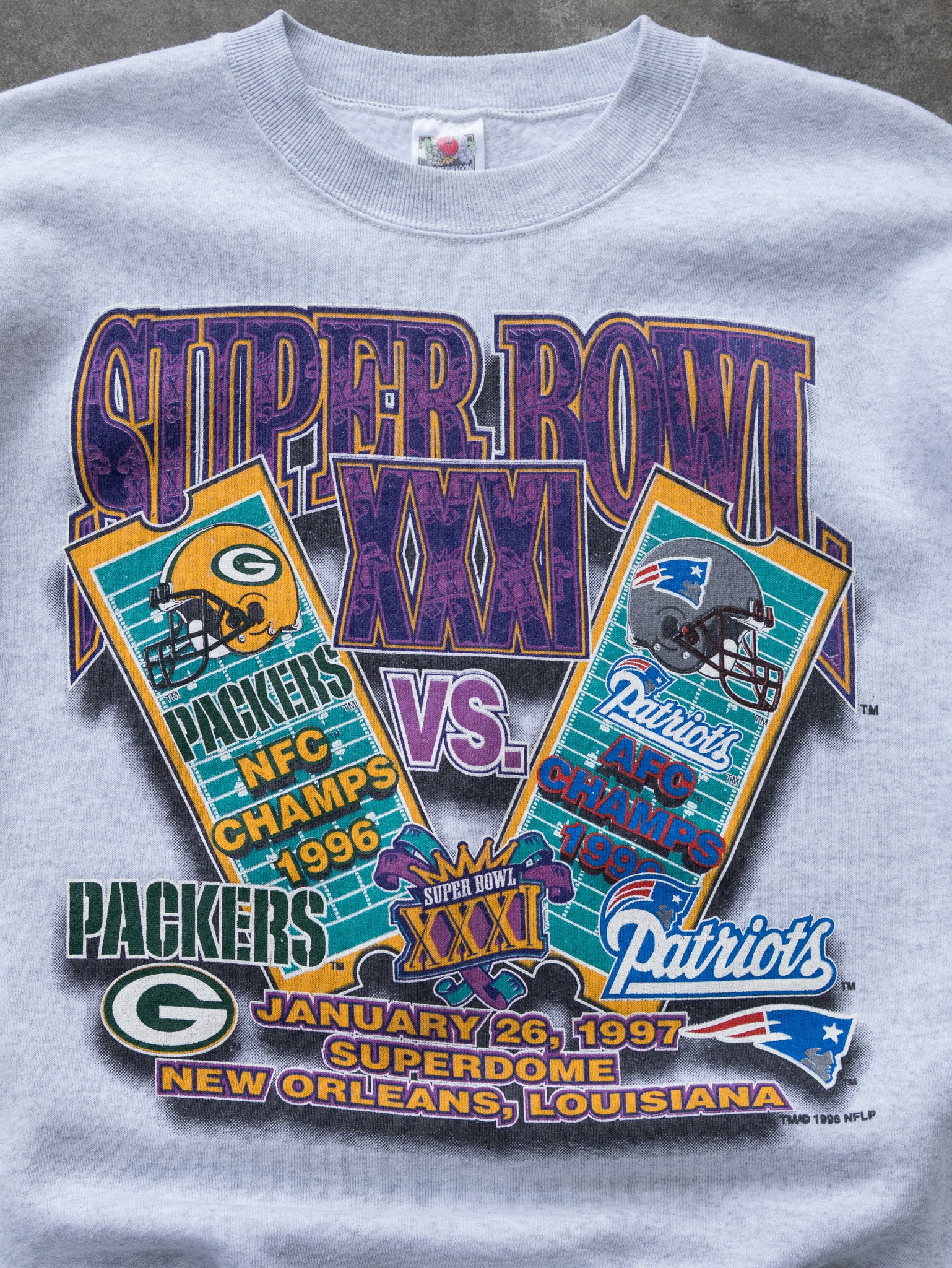 Vintage 1997 Super Bowl Sweatshirt (XL)