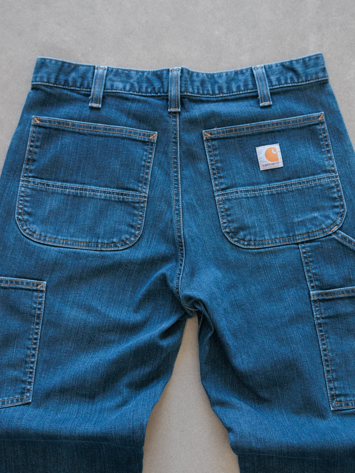 Vintage Blue Carhartt Carpenter Pants (W32)