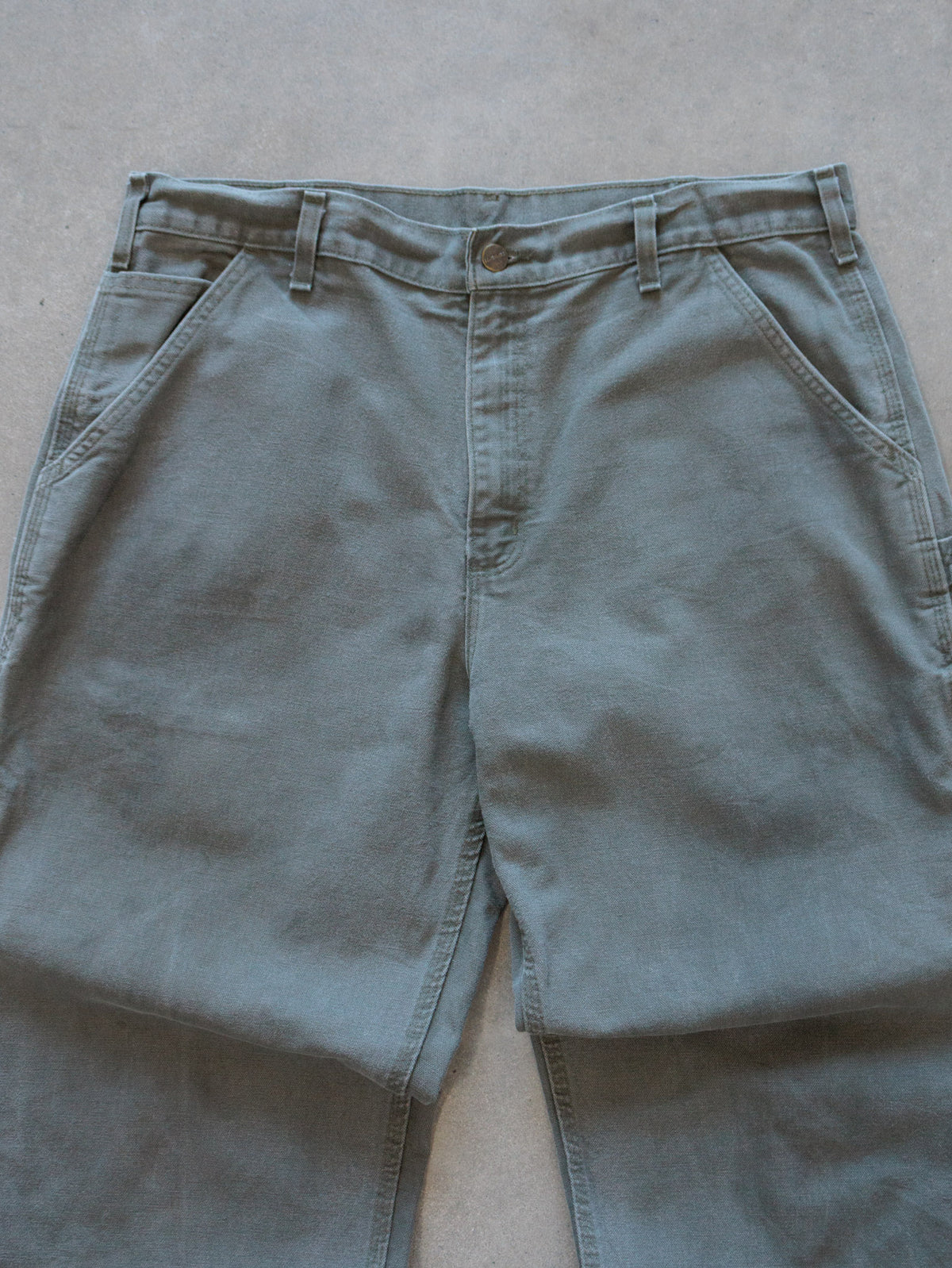 Vintage Green Carhartt Carpenter Pants (W36)