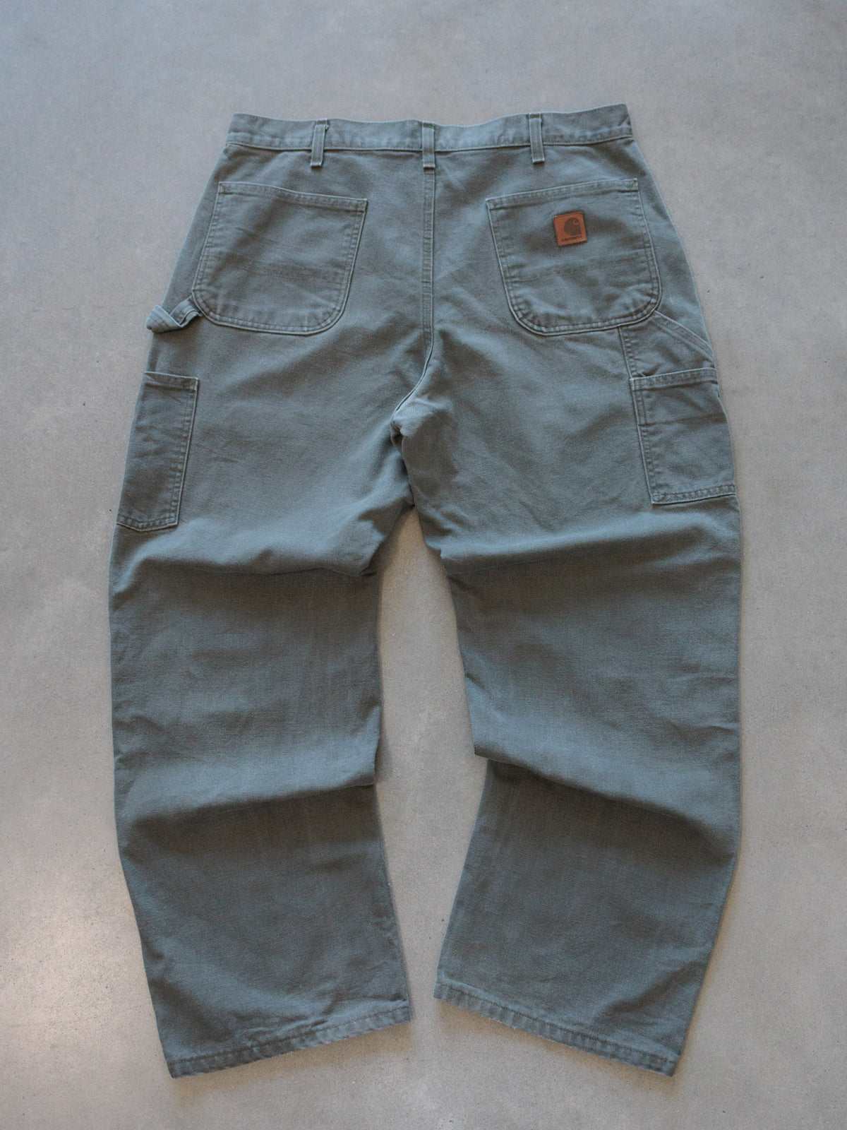 Vintage Green Carhartt Carpenter Pants (W36)