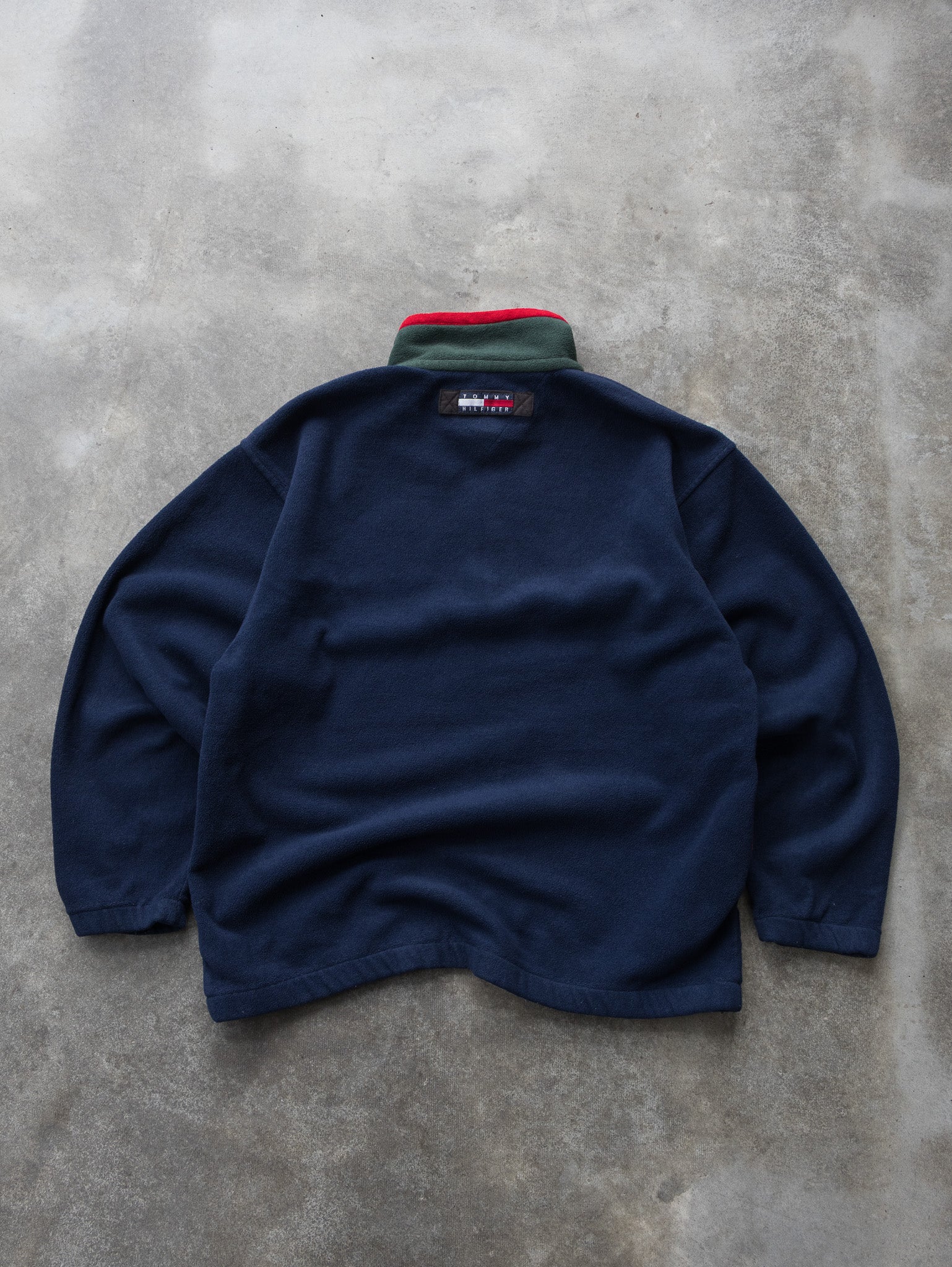 Vintage Navy Tommy Hilfiger Fleece (S)