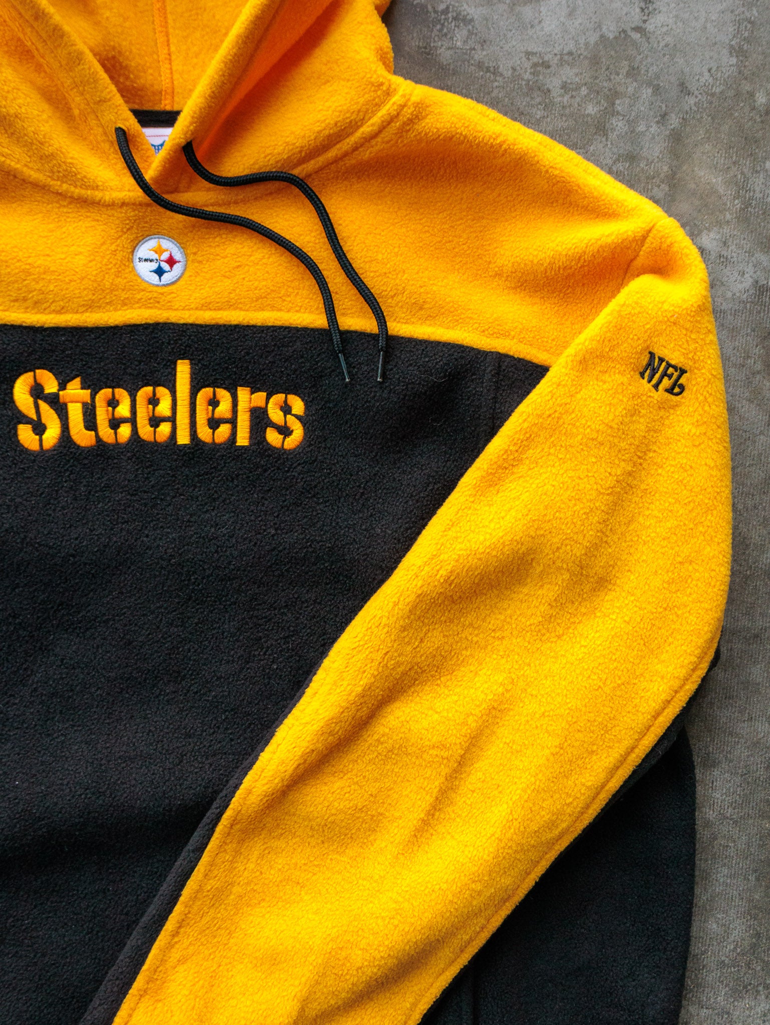 Vintage 00s Pittsburgh Steelers Fleece Hoodie (L)