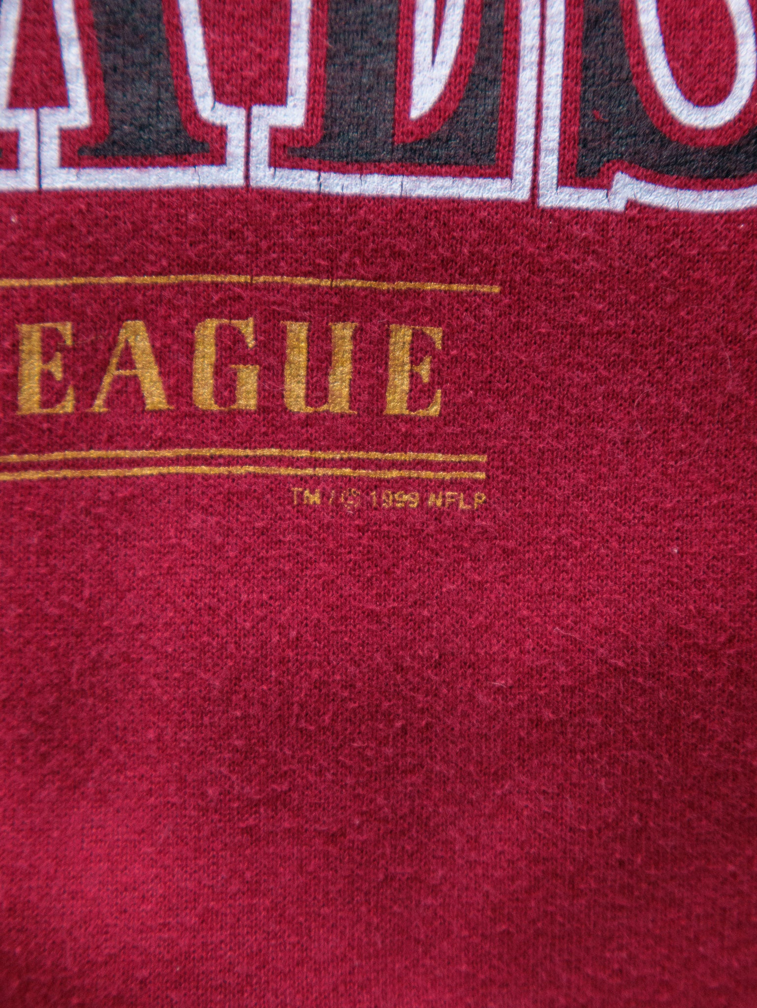 Vintage 1999 Maroon Arizona Cardinals Sweatshirt (XL)