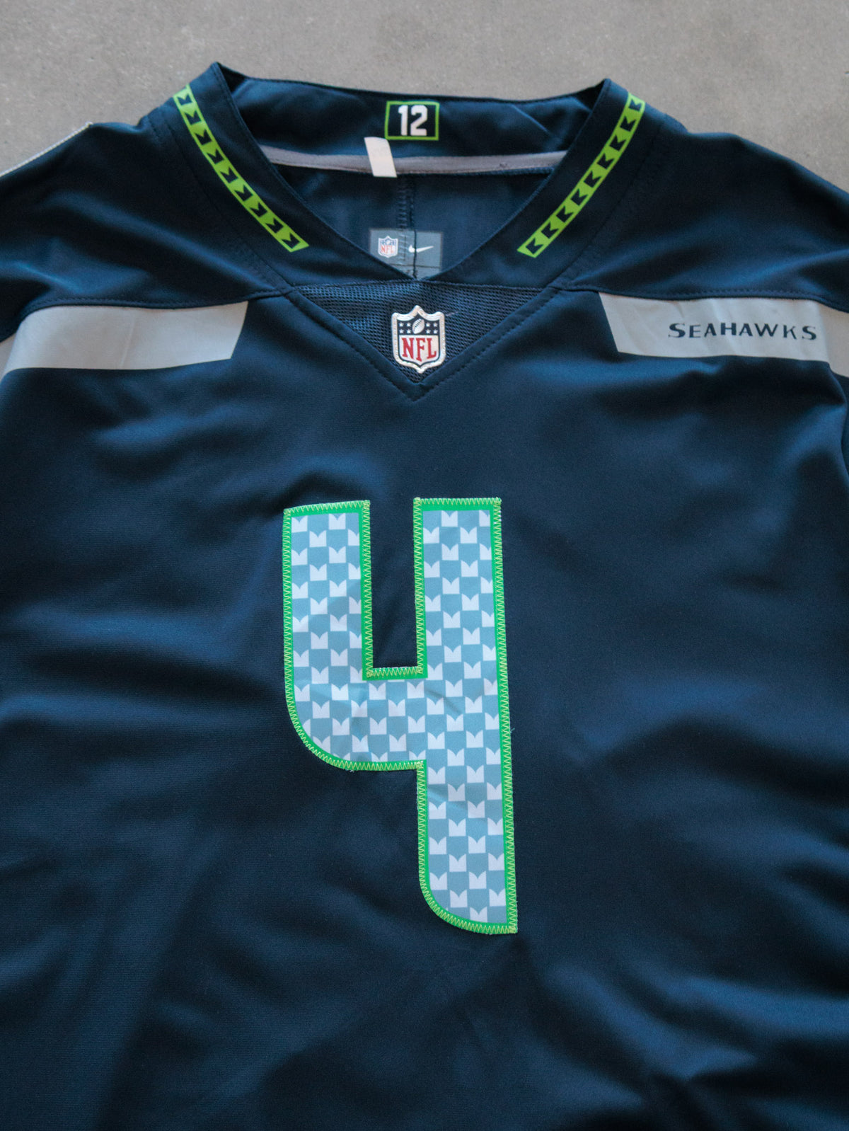 Navy Nike Seattle Seahawks Dickson Jersey (2XL)
