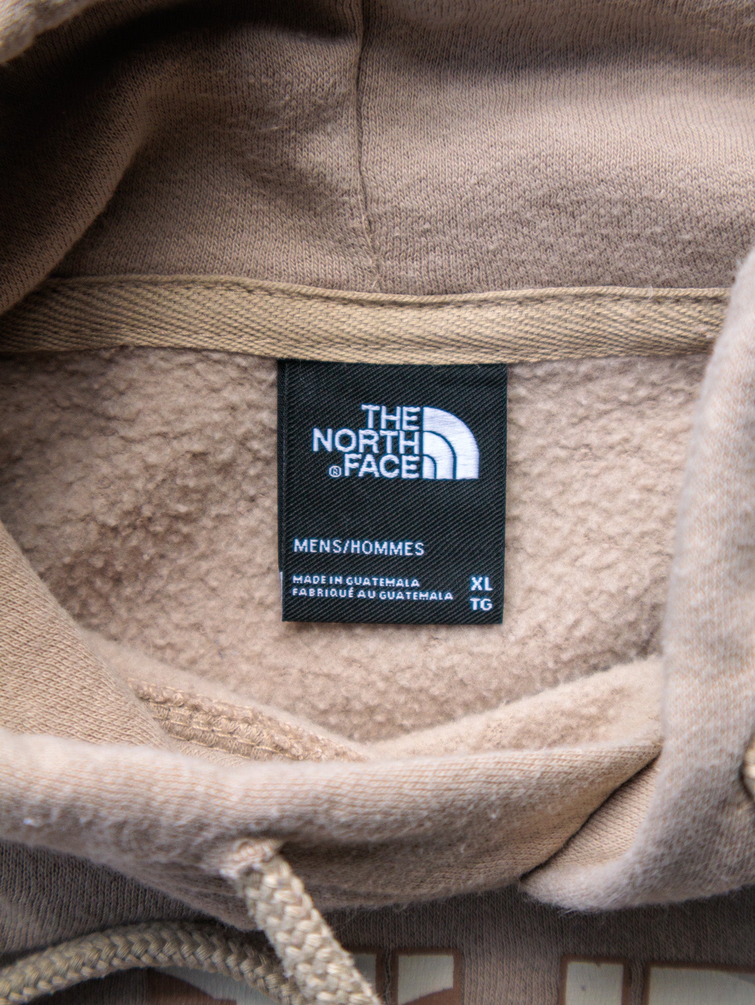Vintage The North Face Camo Graphic Hoodie (XL)
