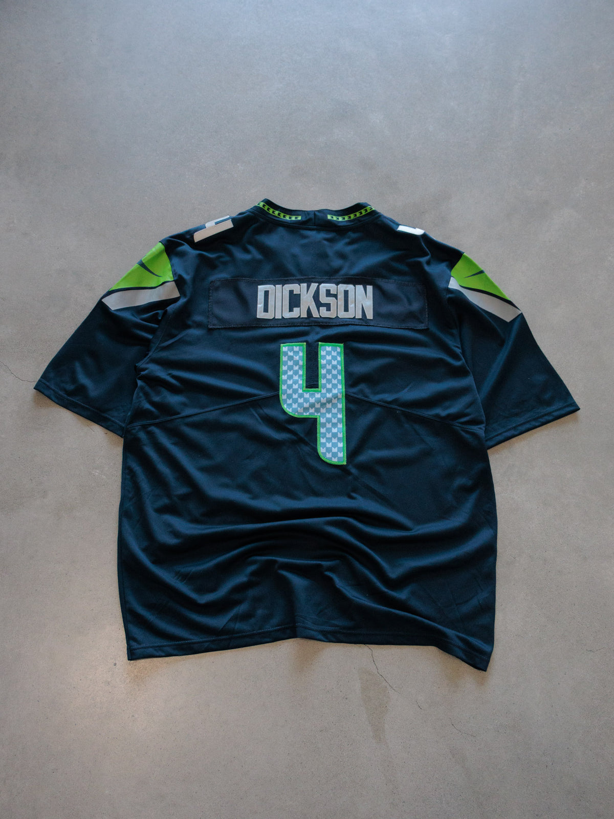 Navy Nike Seattle Seahawks Dickson Jersey (2XL)