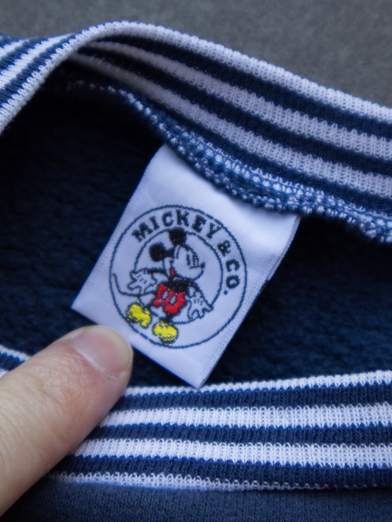 Vintage Navy Mickey & Co Sweatshirt (5-6Y)