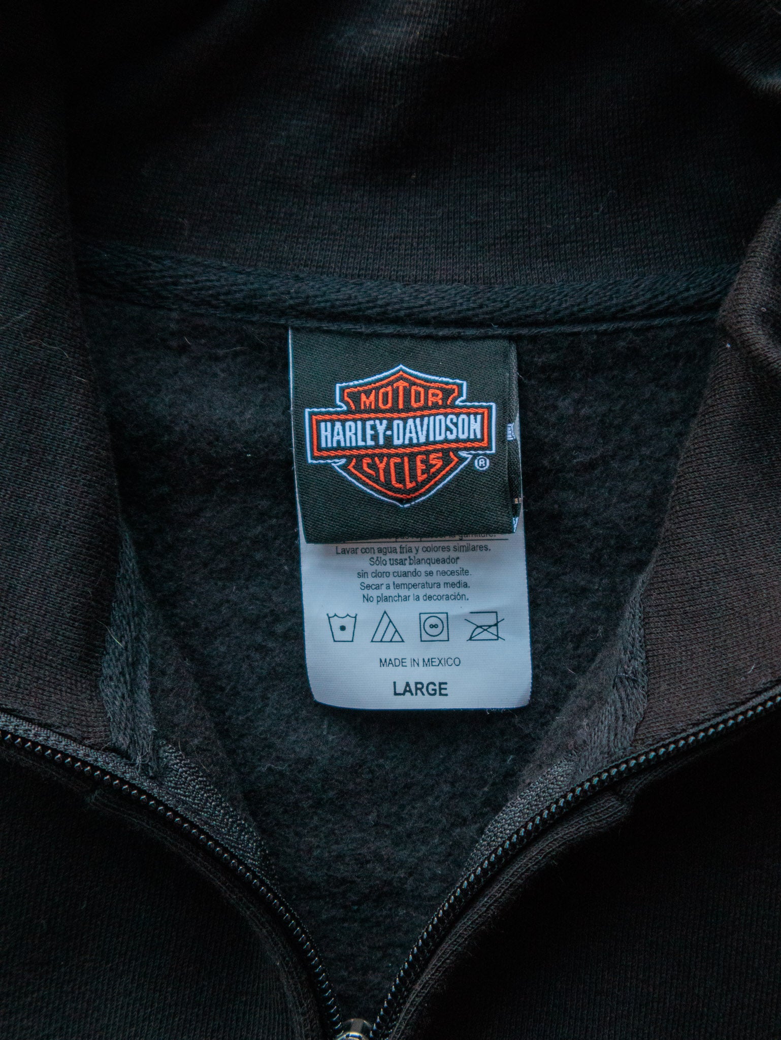 Black Harley-Davidson Colorado Zip Sweatshirt (L)