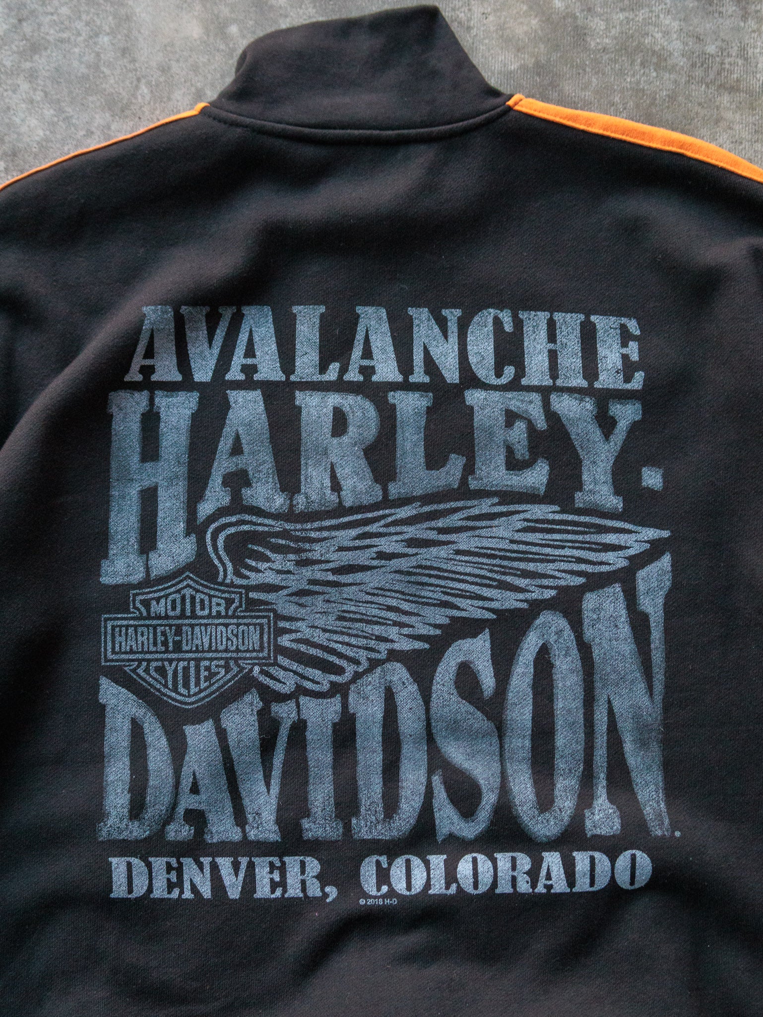 Black Harley-Davidson Colorado Zip Sweatshirt (L)