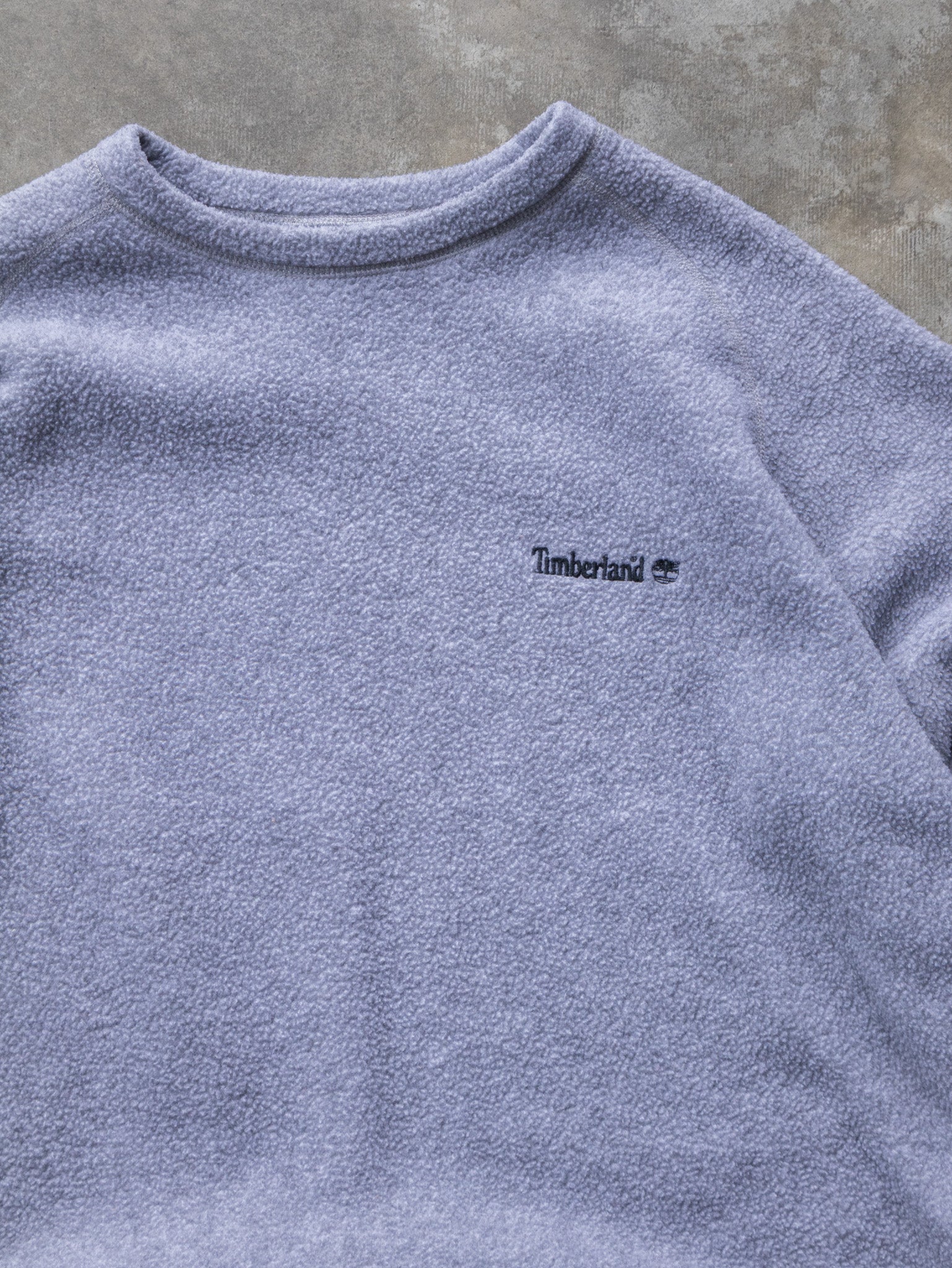 Vintage 90s Grey Timberland Fleece Sweatshirt (M)