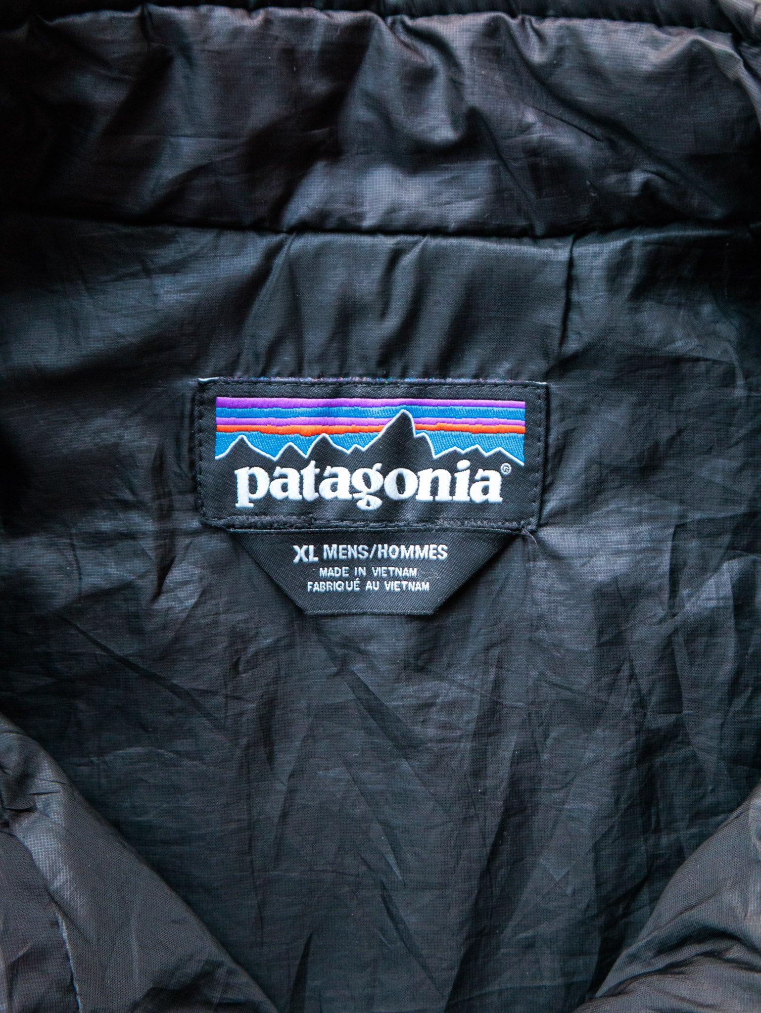Black Patagonia Nano Puff Jacket (XL)