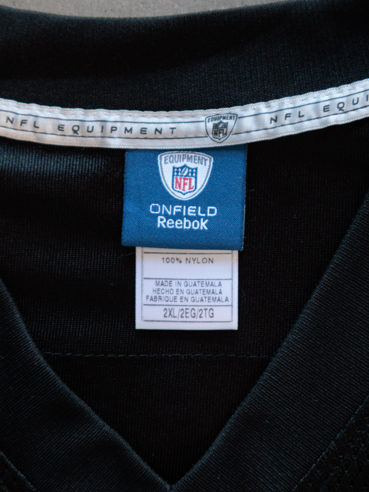 Vintage 00s Black Reebok Pittsburgh Steelers Miller Jersey (2XL)