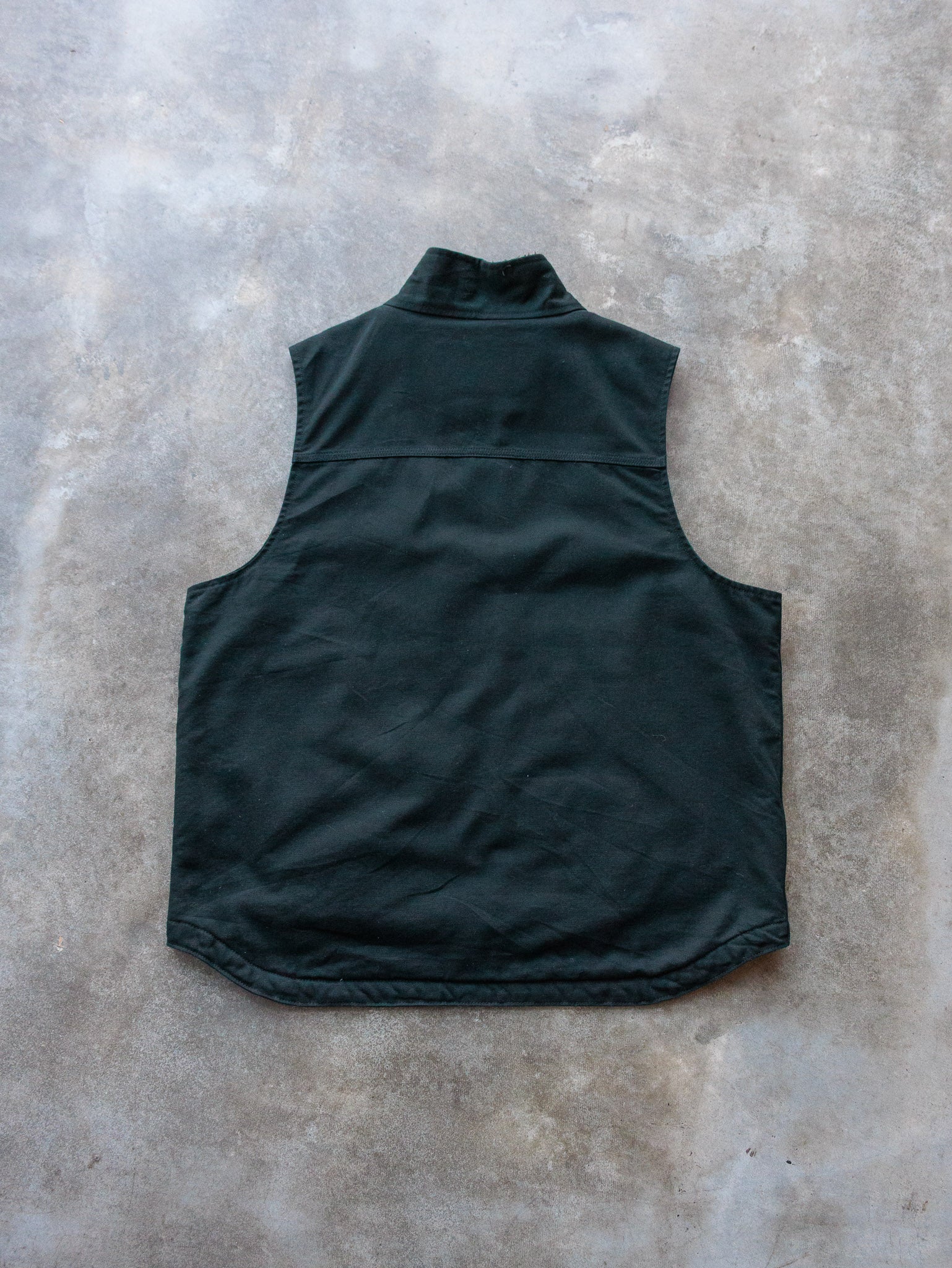 Black Carhartt Sherpa Lined Vest (L)