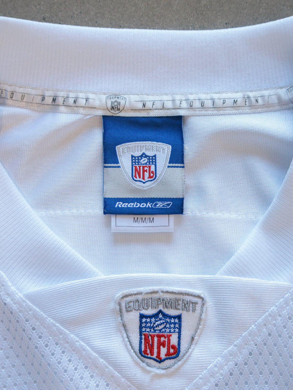 Vintage 00s White Reebok Pittsburgh Steelers Mac Jersey (M)