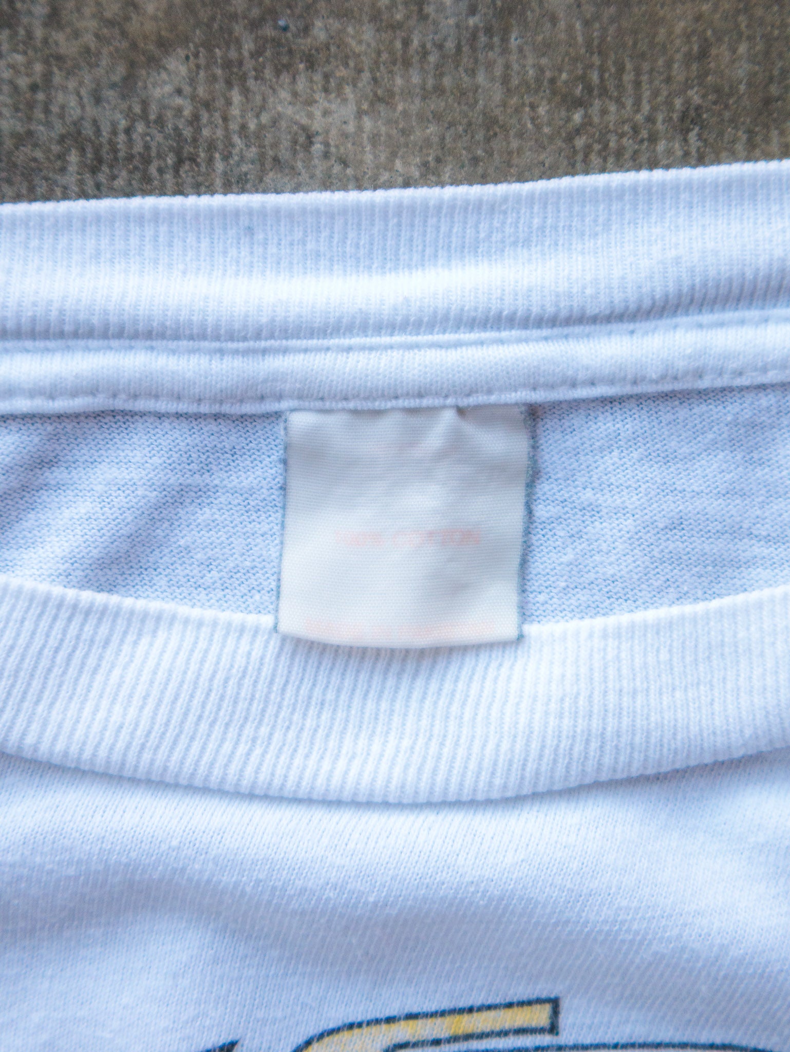Vintage 90s White BP Racing Team Tee (L)