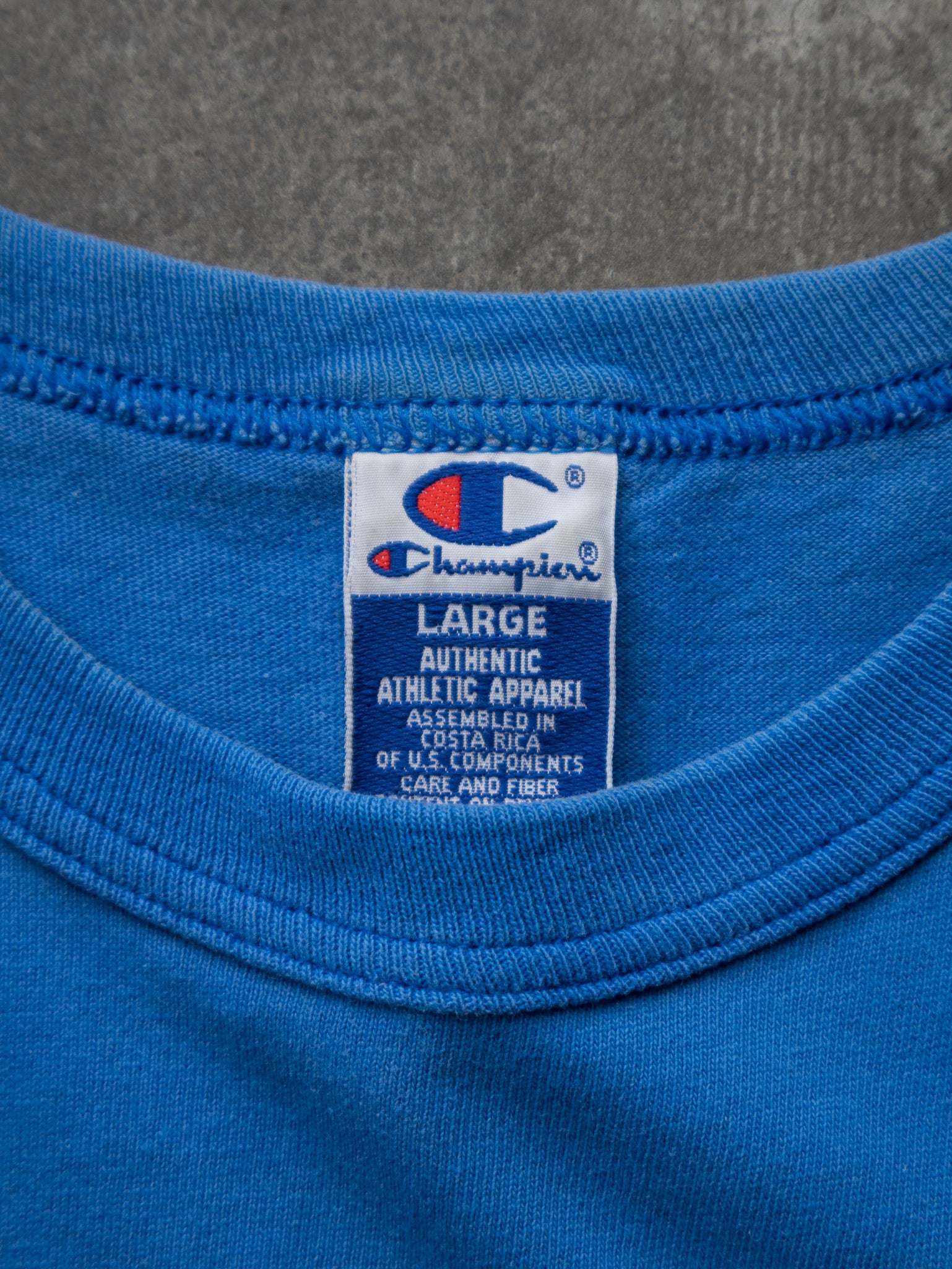 Vintage 90s Blue Champion Pro Image Tank (L)