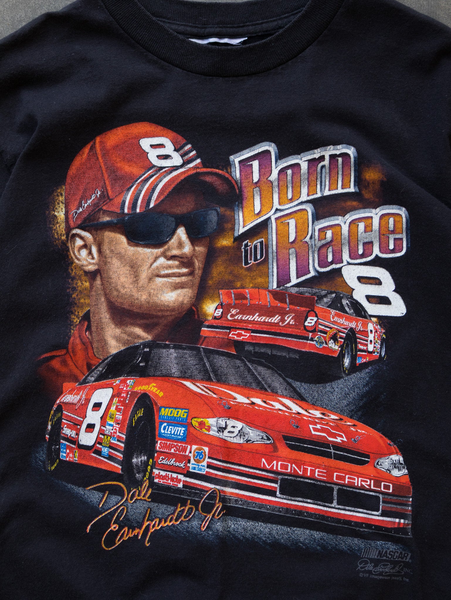 Vintage Dale Earnhardt Jr. Born to Race Tee (8-10Y)