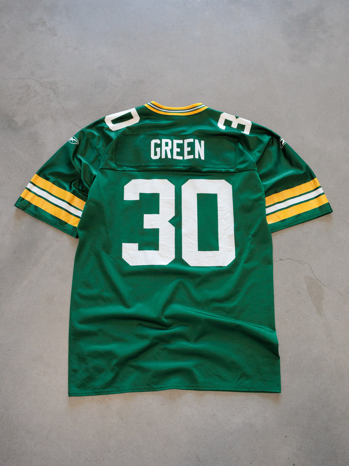 Vintage 00s Reebok Green Bay Packers Green Jersey (L)