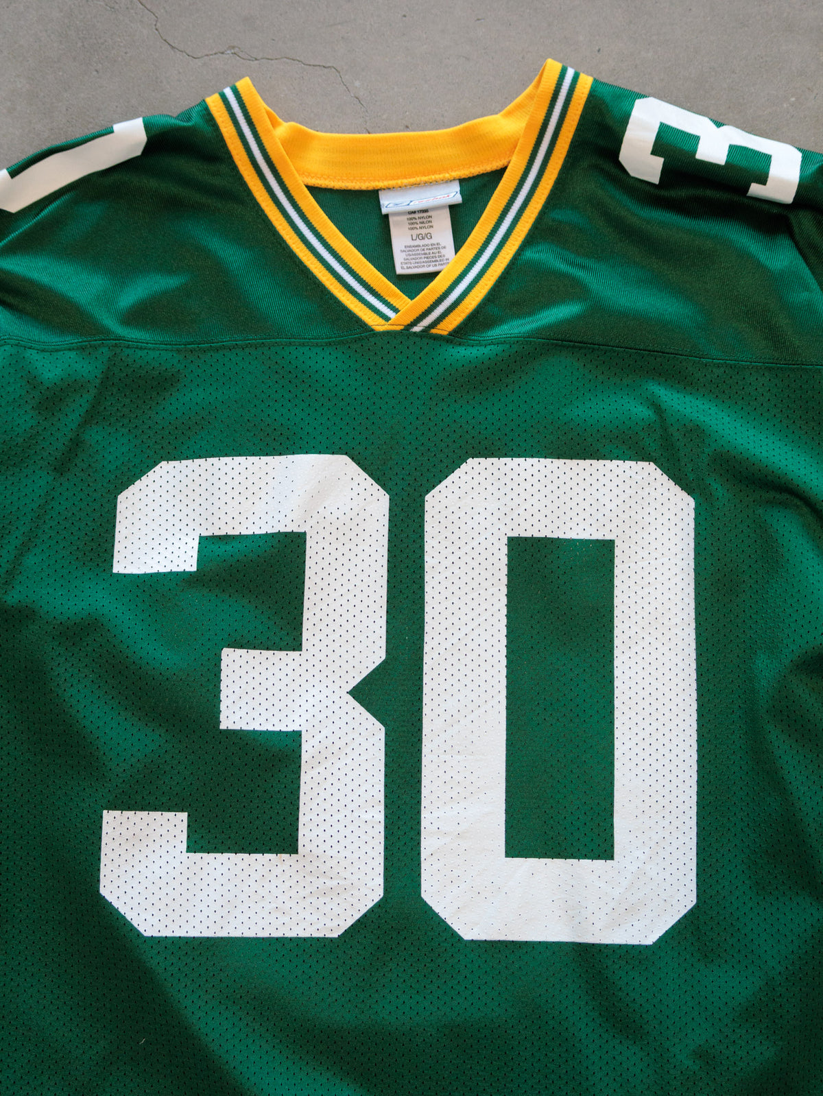Vintage 00s Reebok Green Bay Packers Green Jersey (L)