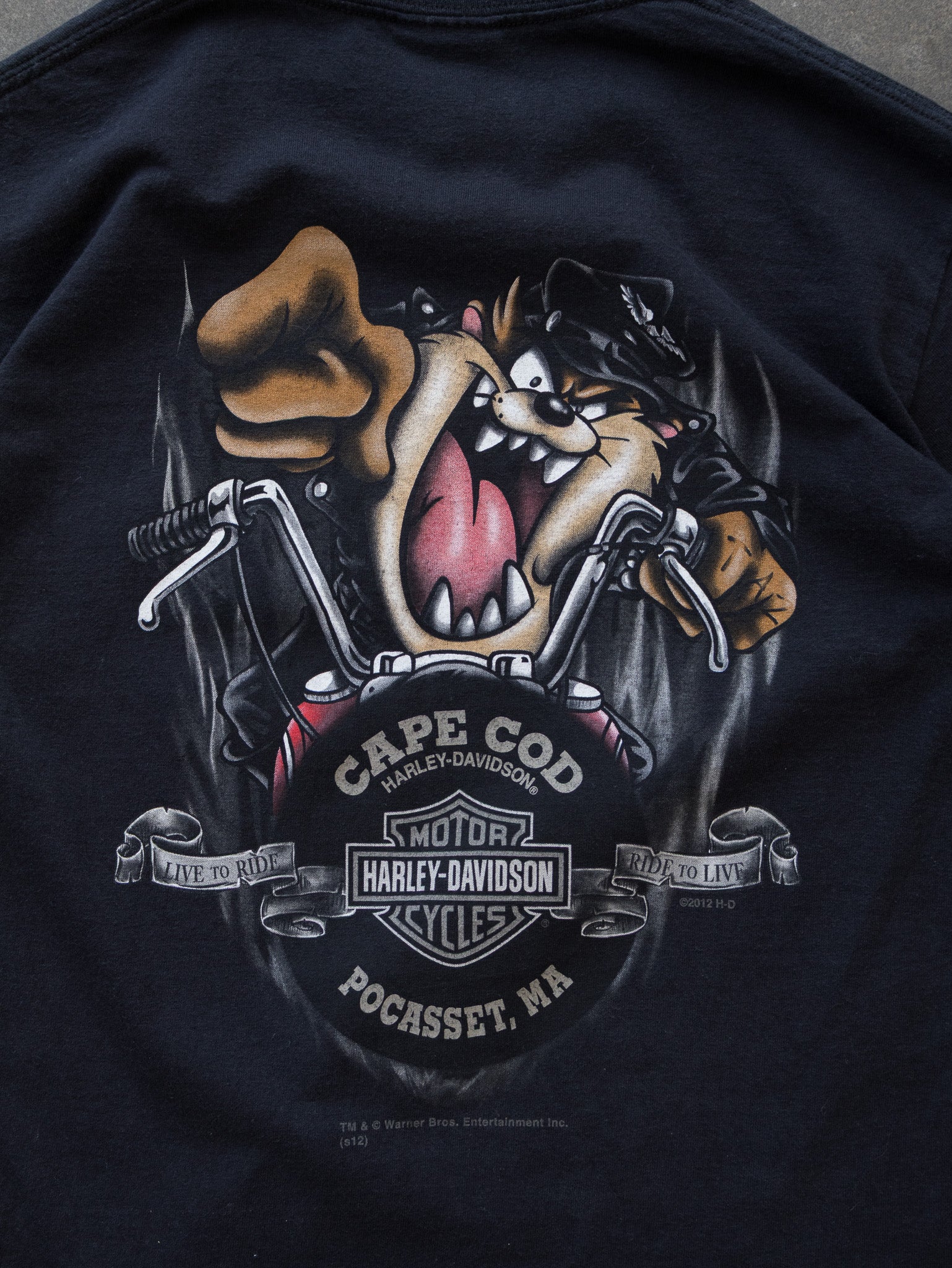 Vintage Harley-Davidson Looney Tunes Tee (12-14Y)