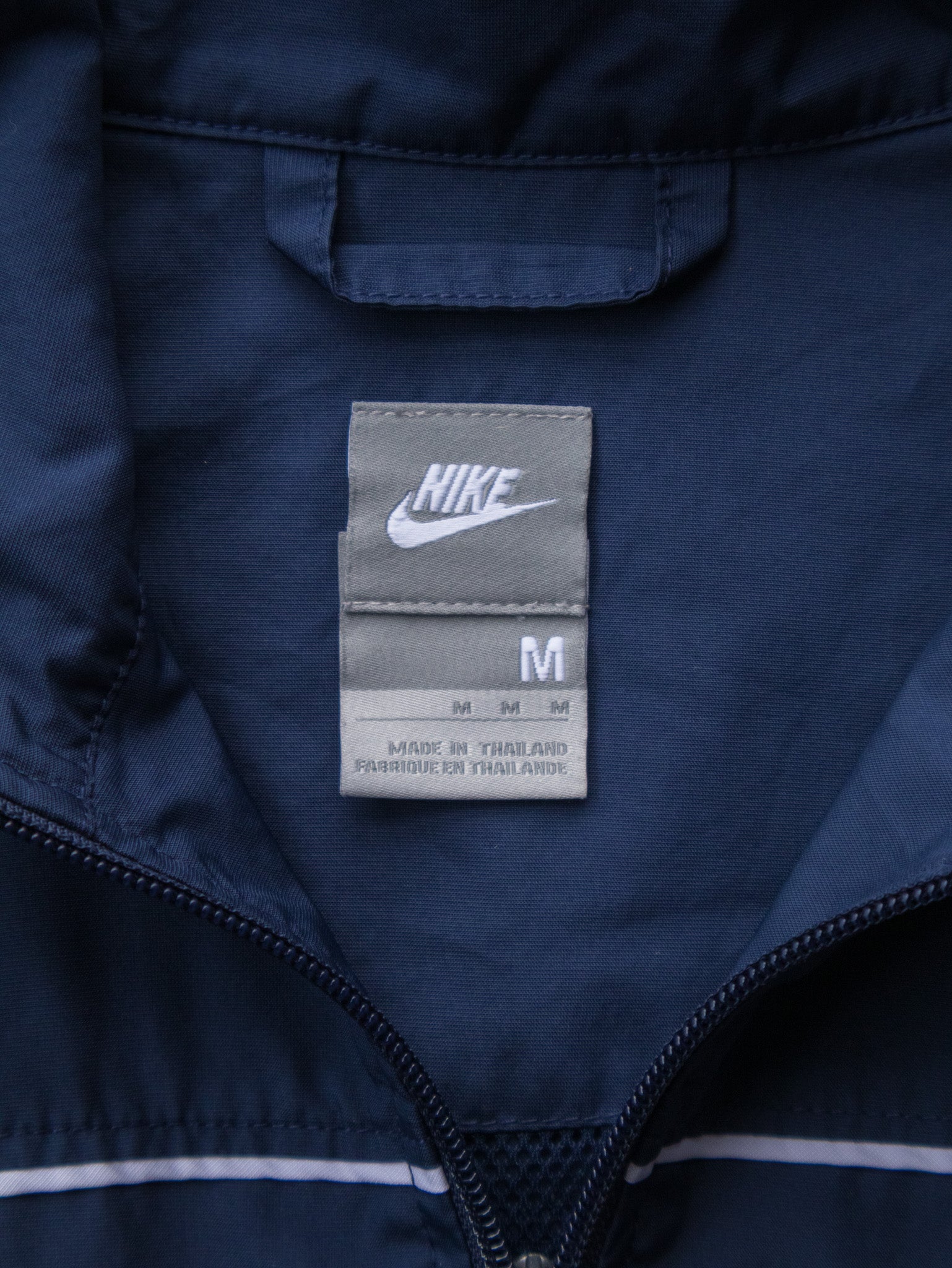 Vintage 00s Navy Nike Windbreaker Jacket (M)